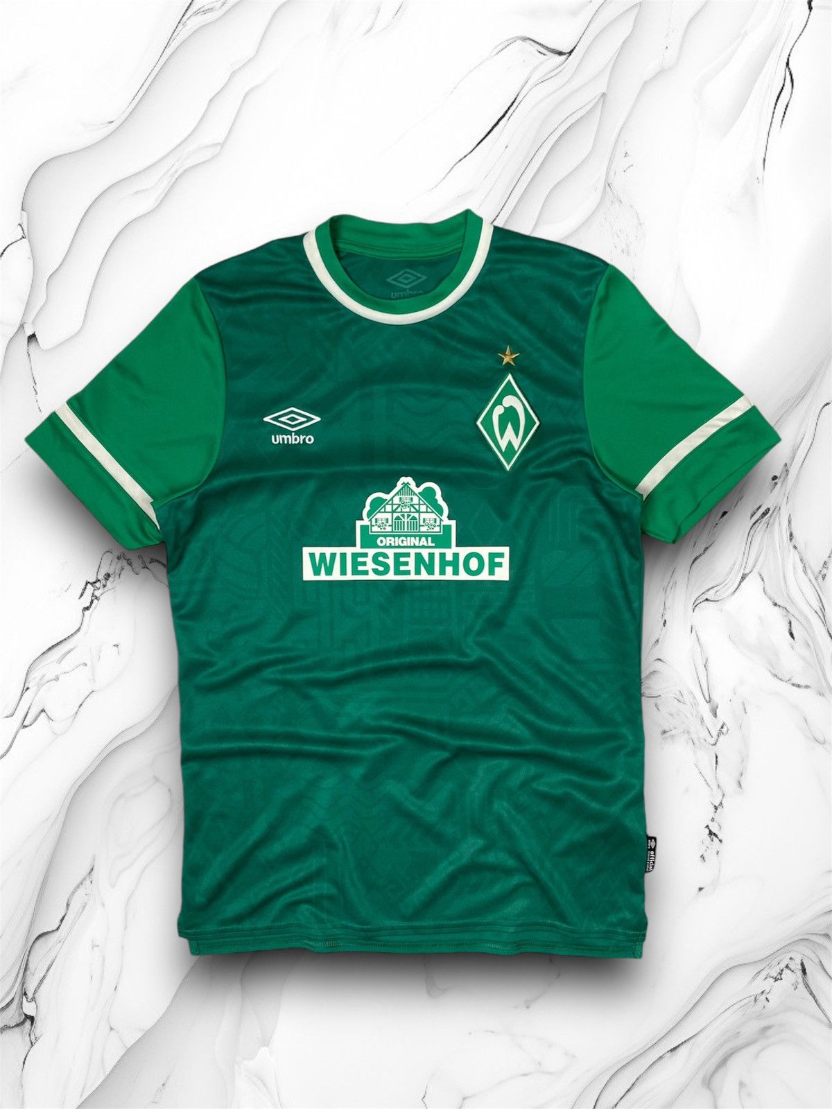 Umbro × Vintage UMBRO FC WERDER BREMEN 2019/2020 SOCCER JERSEY Size US S / EU 44-46 / 1 - 1 Thumbnail