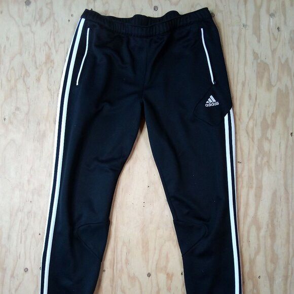 Adidas Adidas Clima Cool 3 Stripe Sweatpants Joggers Trainers Size US 30 / EU 46 - 2 Thumbnail