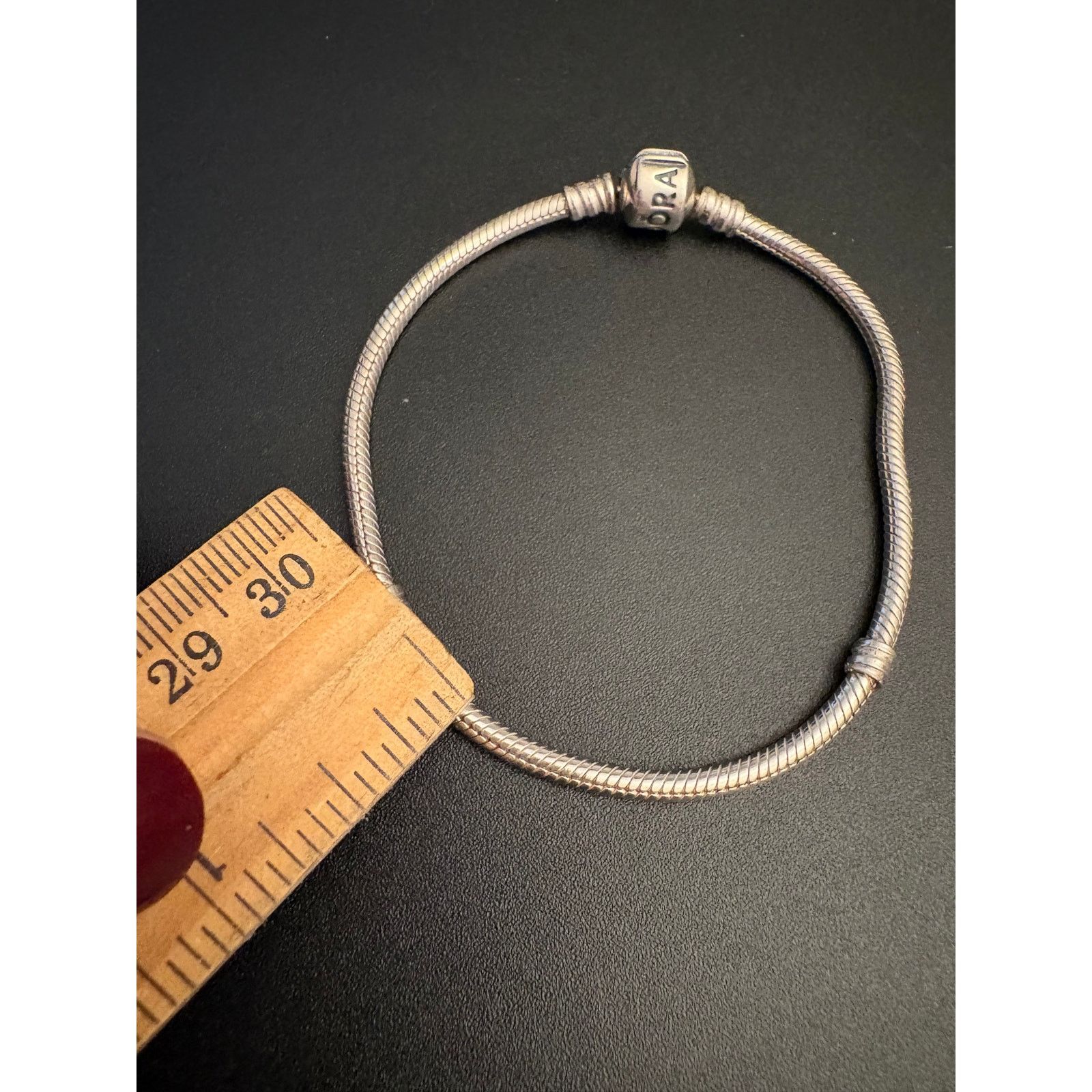 pandora Pandora Sterling Silver Charm Bracelet 925 ALE 7.5” Size ONE SIZE - 2 Thumbnail