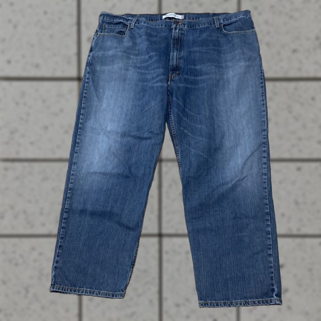 Levi's VINTAGE Levi’s Jeans 550 Jeans Men 52x30 Baggy Y2k Relaxed Fit Blue Streetwear Denim Men Size US 36 / EU 52 - 1 Thumbnail