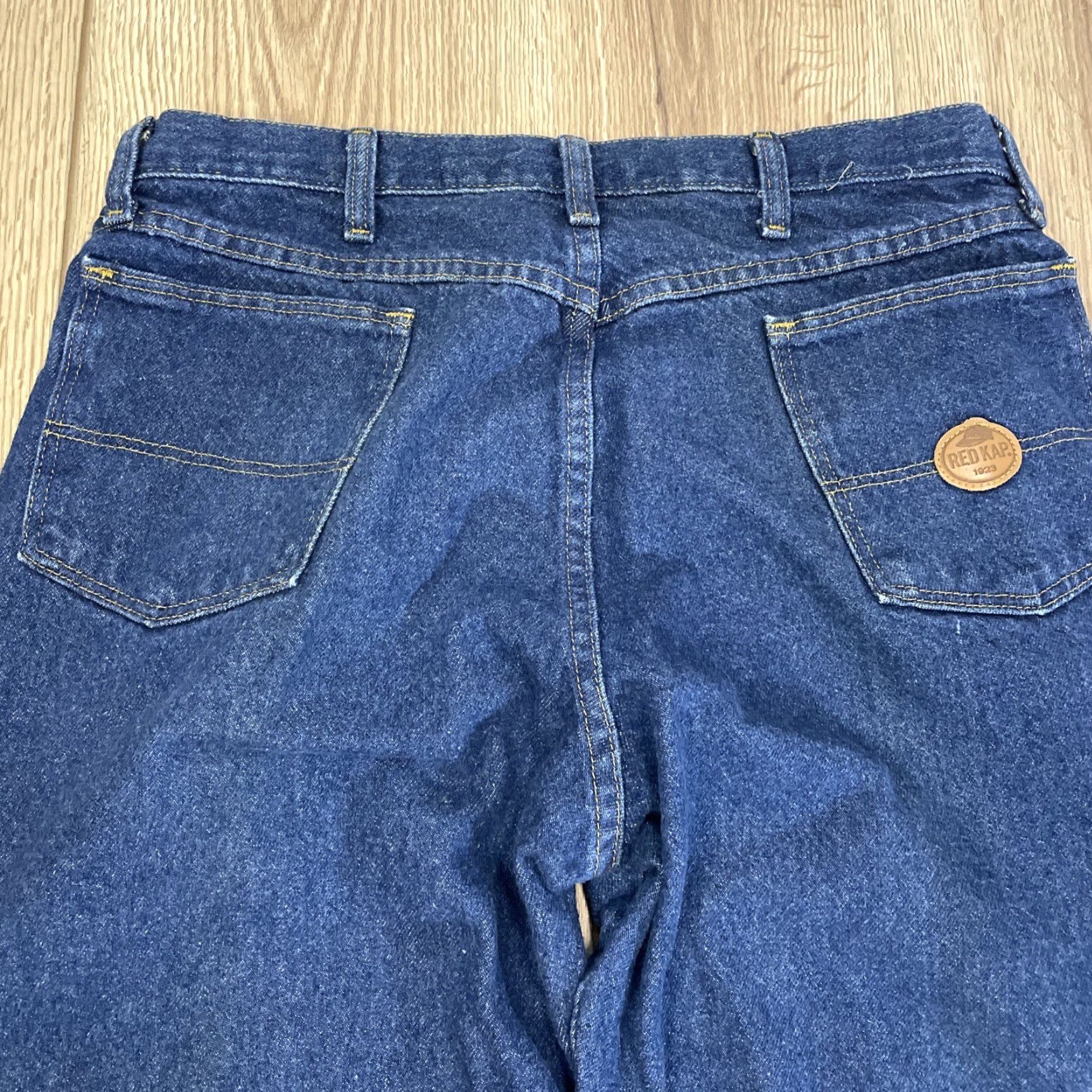 Red Kap Red Kap Jeans Men's 34x30 Blue Denim Mid Rise Straight Workwear Classic Size US 34 / EU 50 - 8 Thumbnail