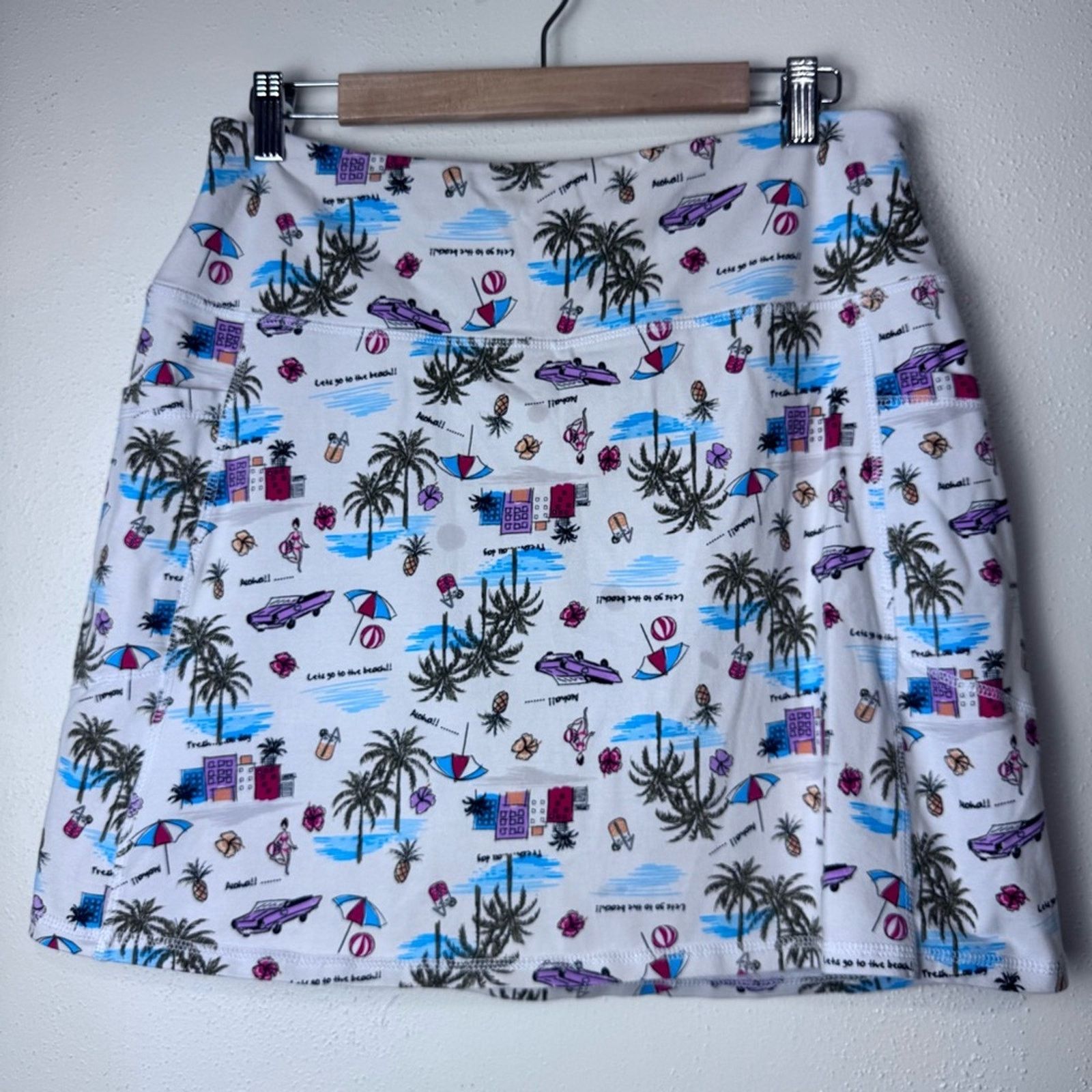 Other intro Hawaiian Print Pull On Skort Women’s Size Medium Size 29" - 11 Thumbnail