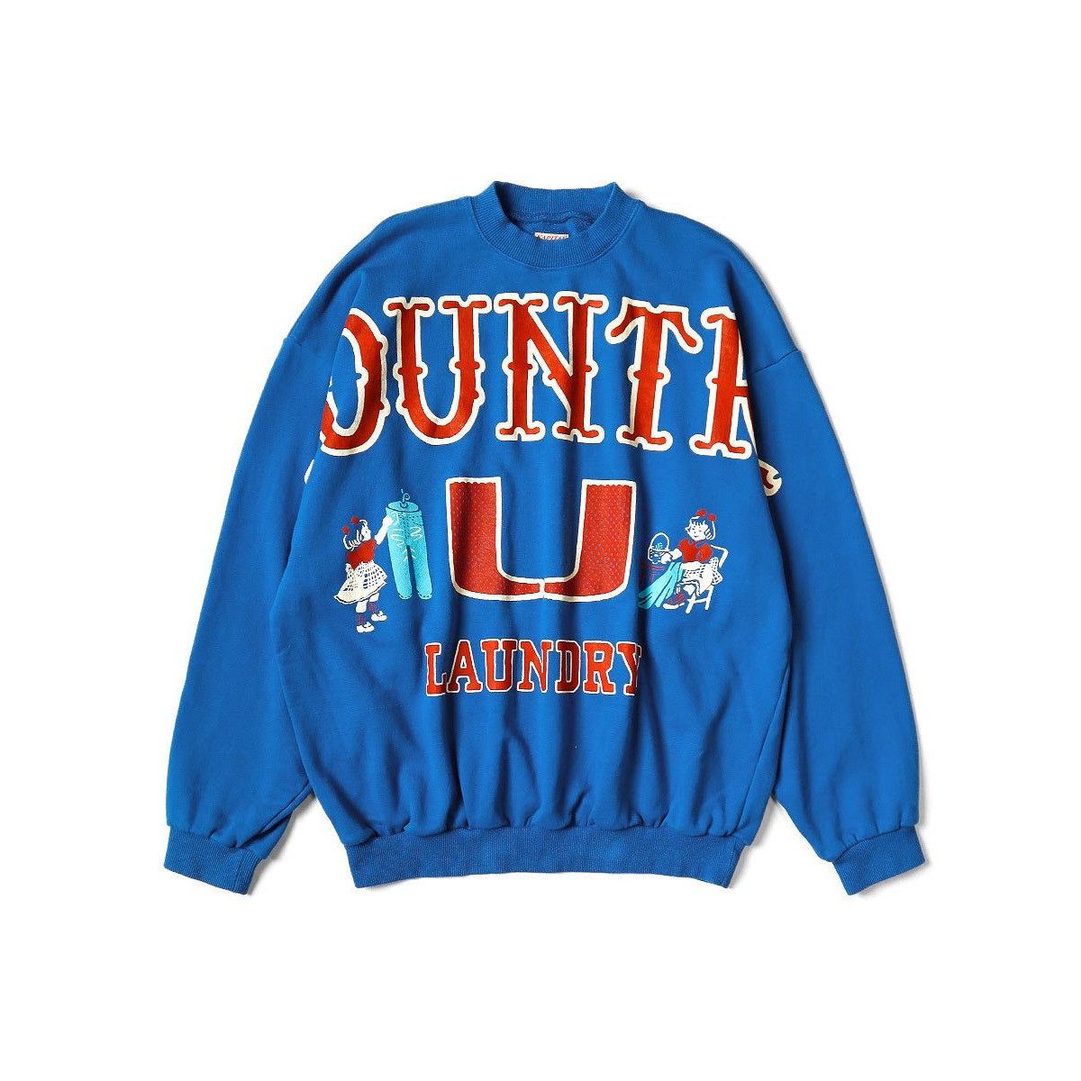 Kapital Kapital Fleece BIG Sweatshirt (BIG KOUNTRY) sweater Size US XL / EU 56 / 4 - 1 Thumbnail