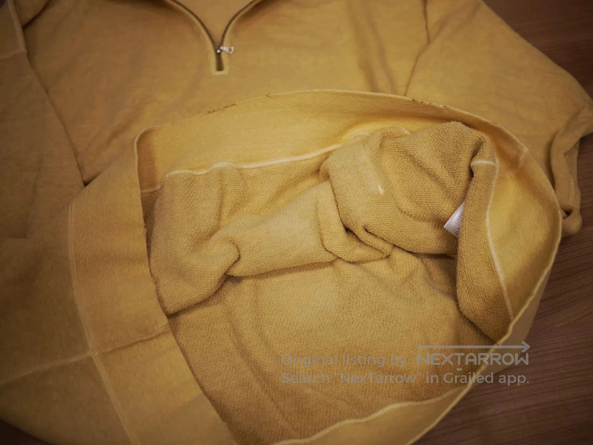 Visvim visvim jumbo zip sweat in yellow. Size US XL / EU 56 / 4 - 6 Thumbnail