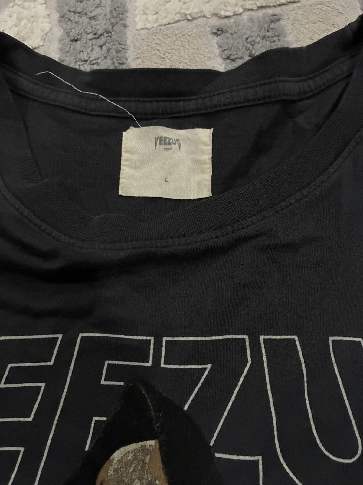 Kanye West Kanye West Yeezus Tour Grim Reaper Distressed T-Shirt Size US L / EU 52-54 / 3 - 4 Thumbnail