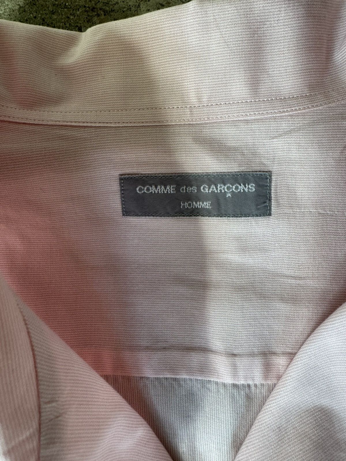 Comme des Garcons × Comme des Garcons Homme ARCHIVE COMME DES GARÇONS LOOP CAMP COLLAR BOWLING SHIRT Size US M / EU 48-50 / 2 - 3 Thumbnail