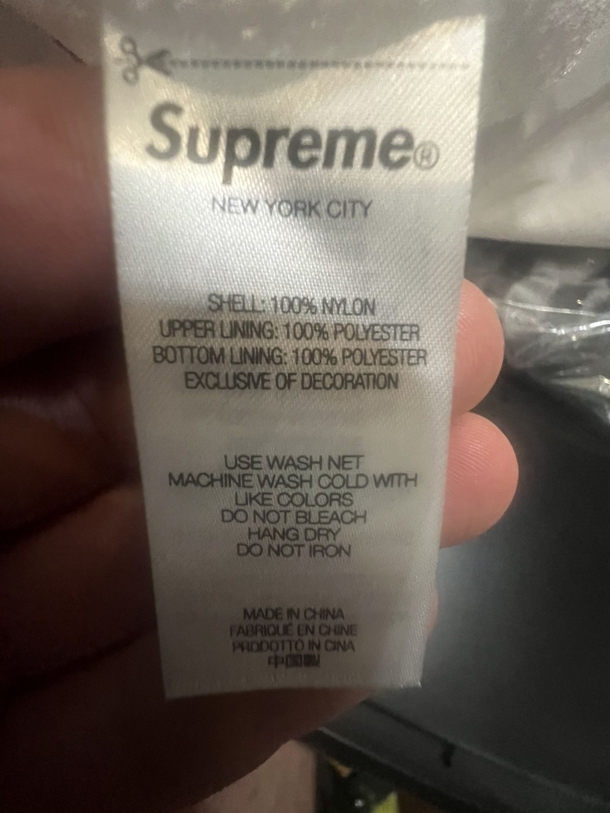Supreme Supreme Leather Collar Utility Jacket Navy Size: XL Size US XL / EU 56 / 4 - 7 Thumbnail