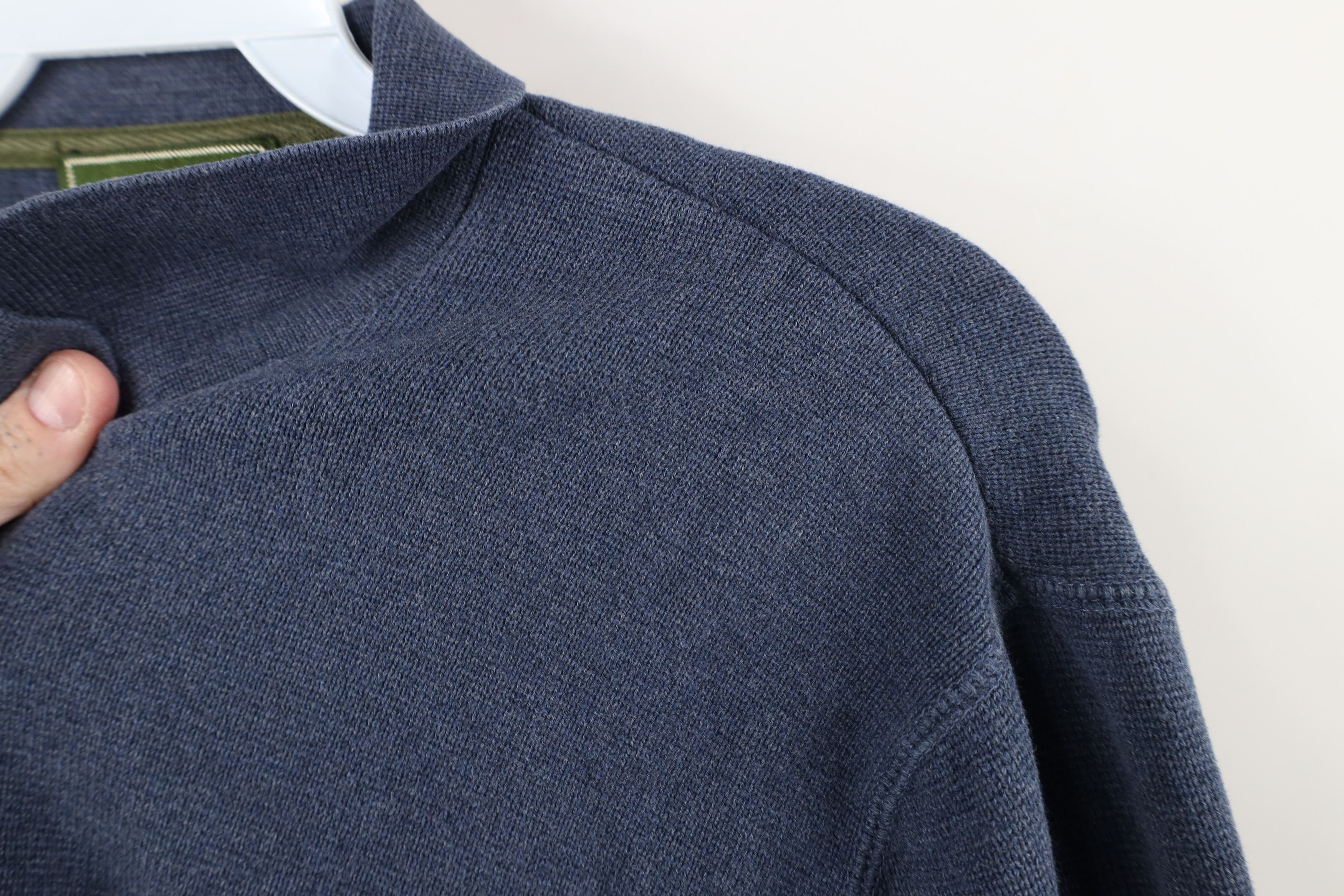 Eddie Bauer × Vintage Vintage 90s Eddie Bauer Heavyweight Thermal Collared Polo Size US XL / EU 56 / 4 - 8 Thumbnail