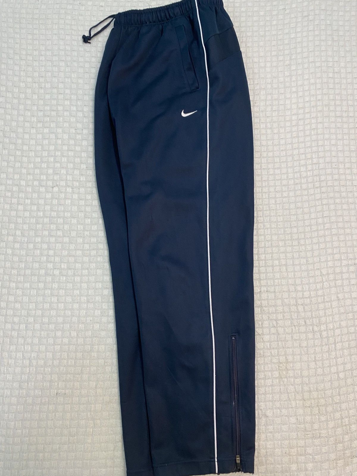 Carhartt Wip × Nike 💥 VINTAGE NIKE SUPER BAGGY 90S WIDE LEG TRACK PANTS Y2K Size US 30 / EU 46 - 2 Thumbnail