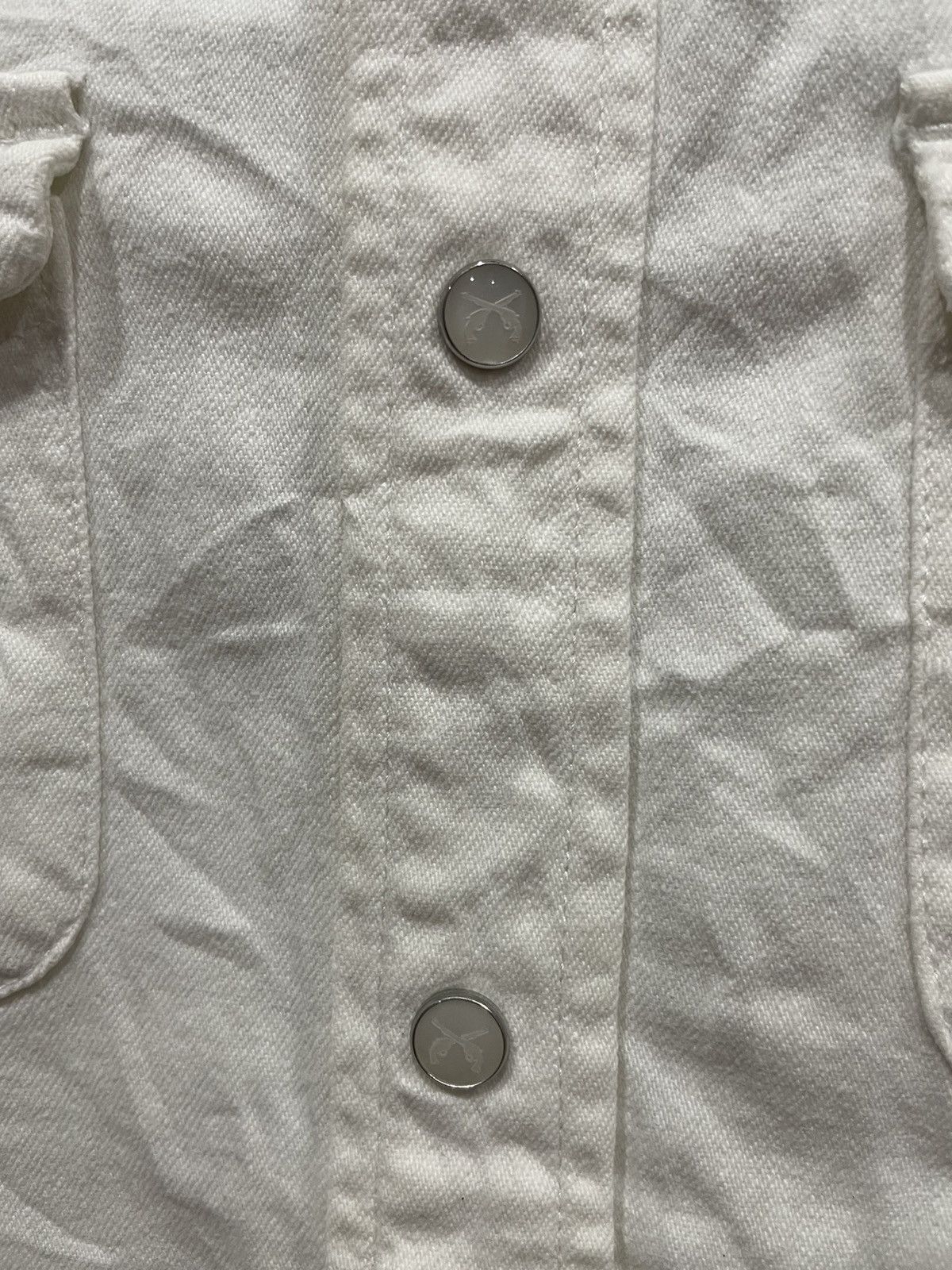 Isamu Katayama Backlash × Japanese Brand × Vintage Isamu Katayama Backlash White Snap Button Size US S / EU 44-46 / 1 - 4 Thumbnail