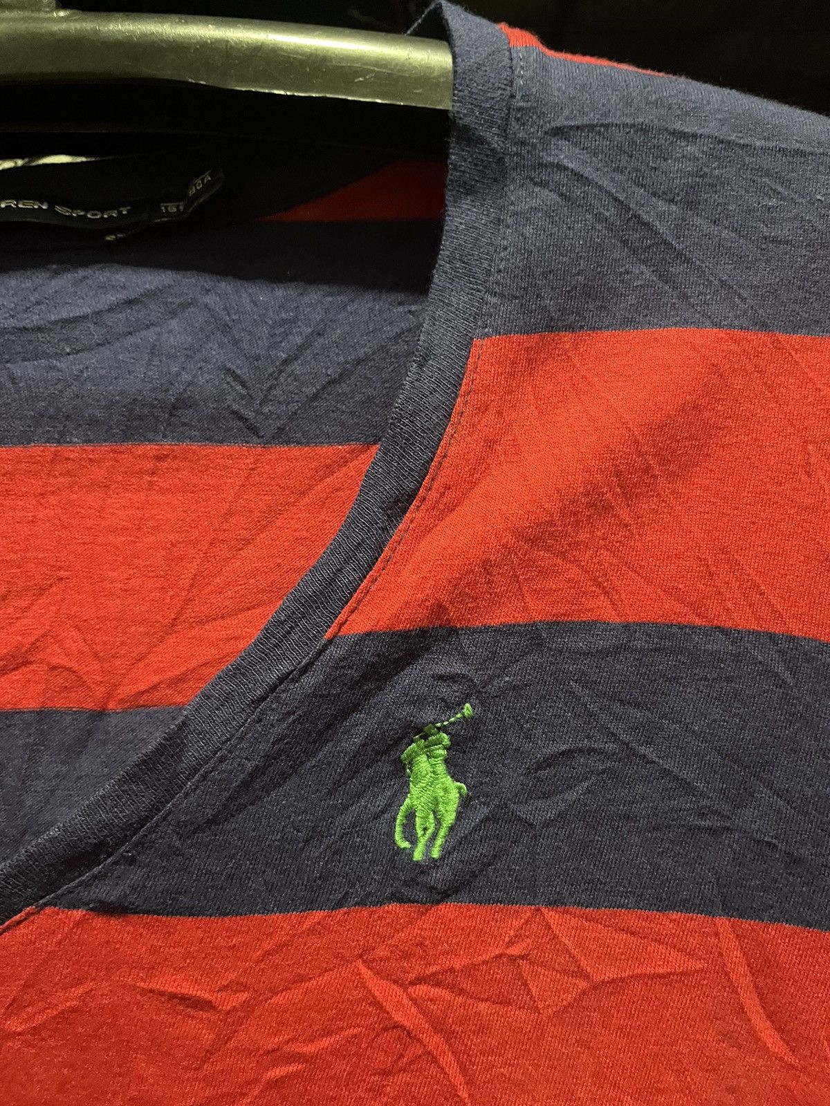 Polo Ralph Lauren Polo Ralph Lauren Sport Pony Striped Tee Size XS / US 0-2 / IT 36-38 - 2 Thumbnail
