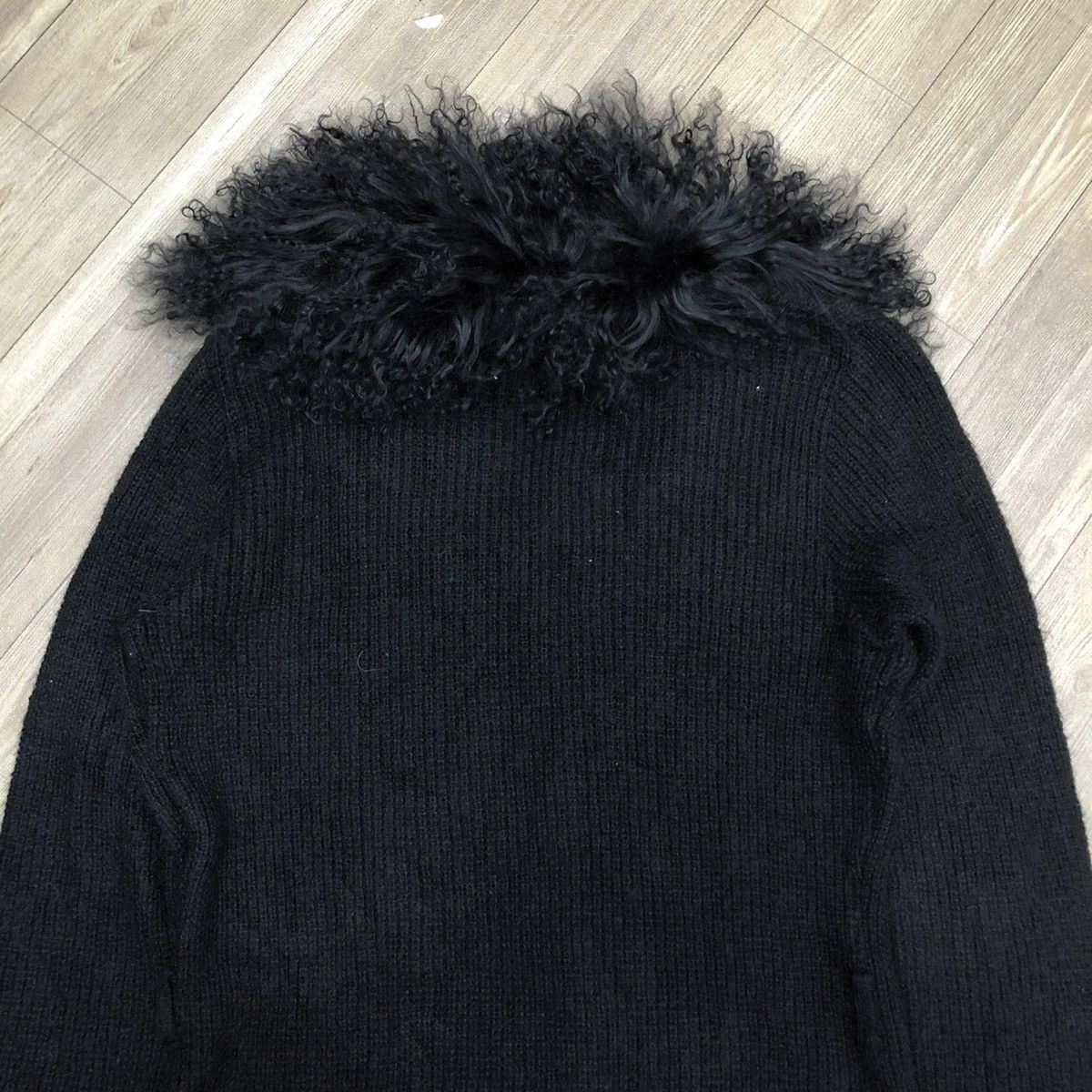 14th Addiction × If Six Was Nine × Le Grande Bleu (L.G.B.) Body Dressing Knitwear Lgb Fur Cardigan Jacket Ifsixwasnine Size US M / EU 48-50 / 2 - 12 Thumbnail
