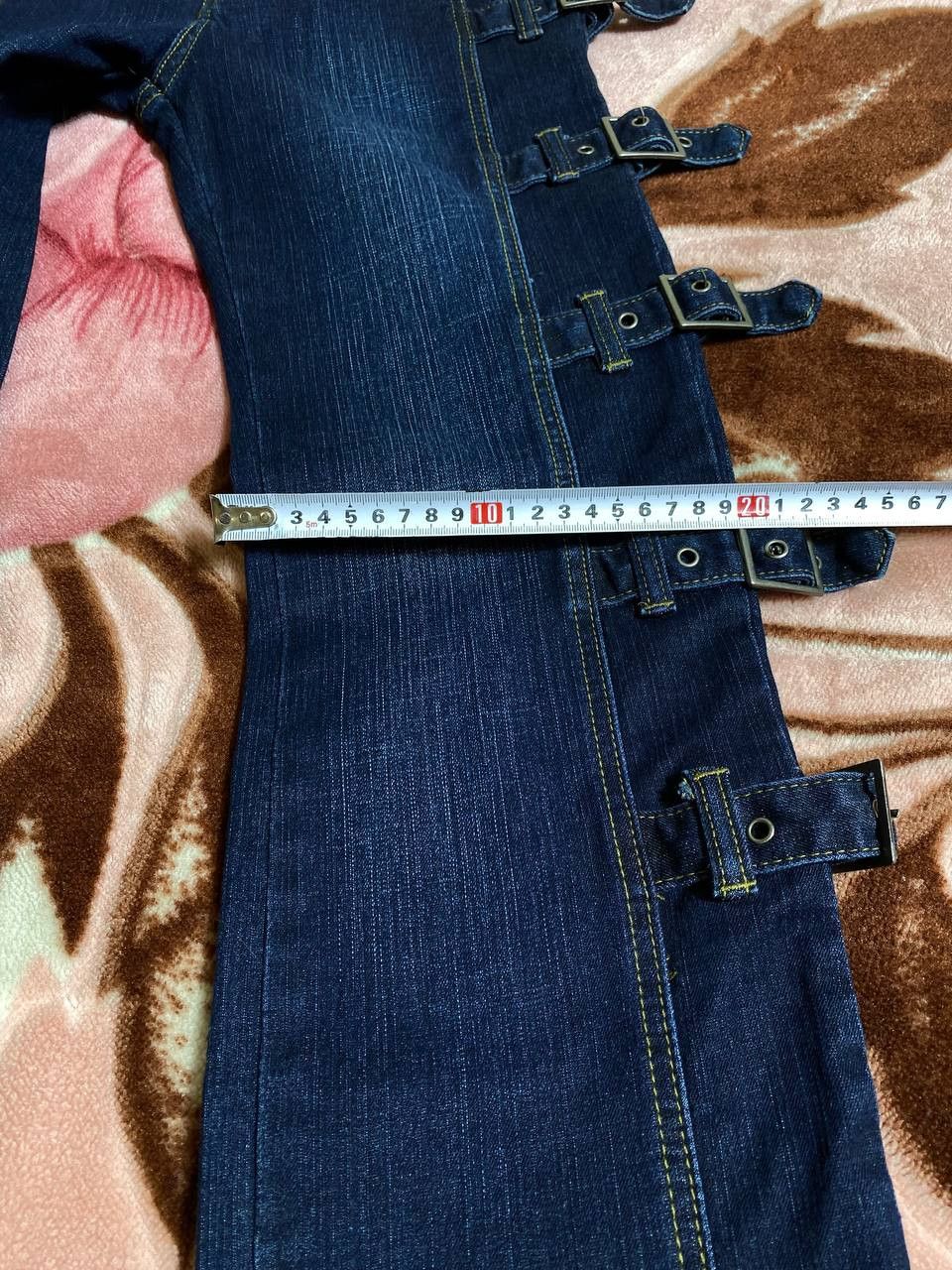 Japanese Brand Y2k rick owen style custom denim distressed baggy jeans Size US 28 / EU 44 - 16 Thumbnail