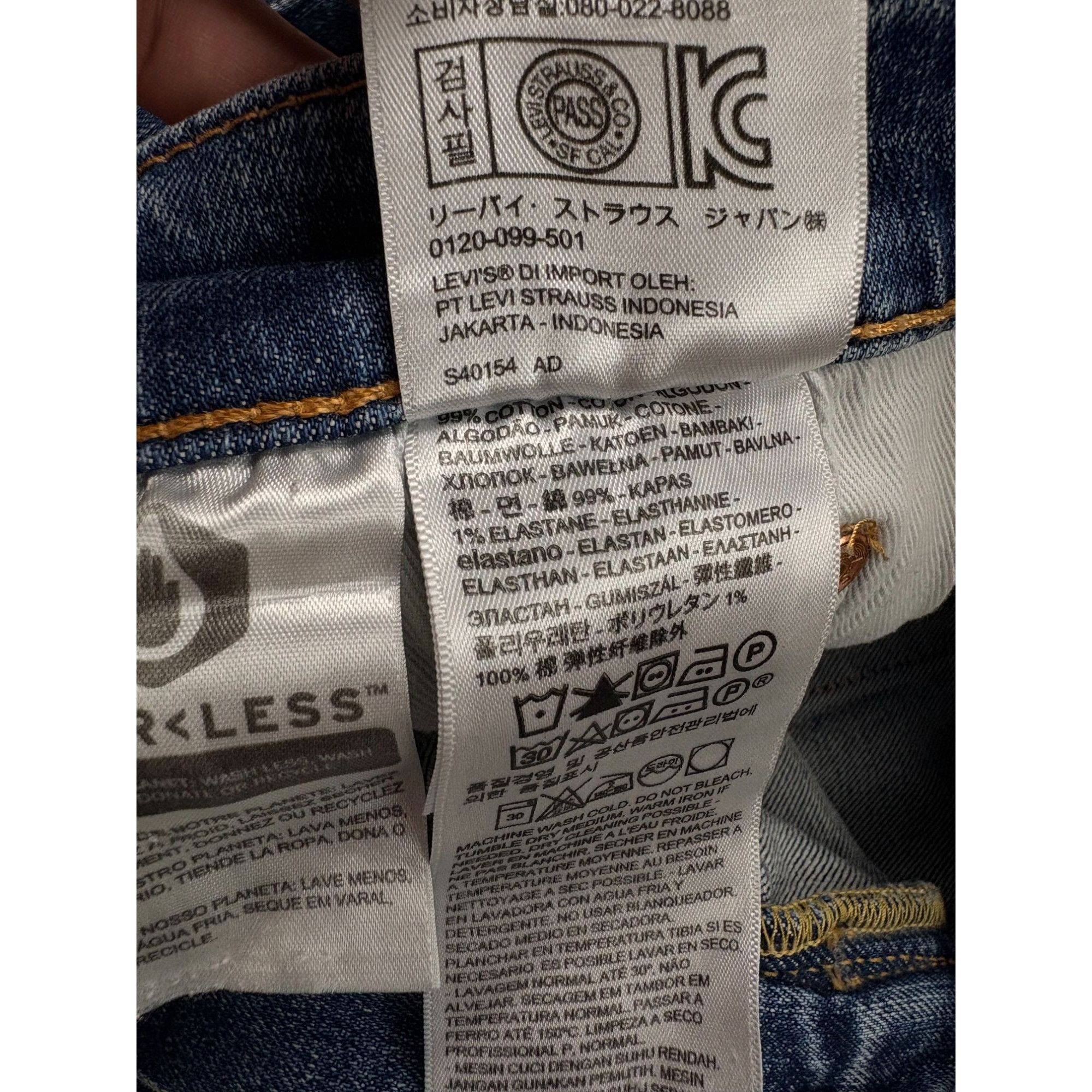 Levi's Levi’s 512 Slim Taper Jeans | W30 L34 | Premium Quality Blue Size US 30 / EU 46 - 6 Thumbnail