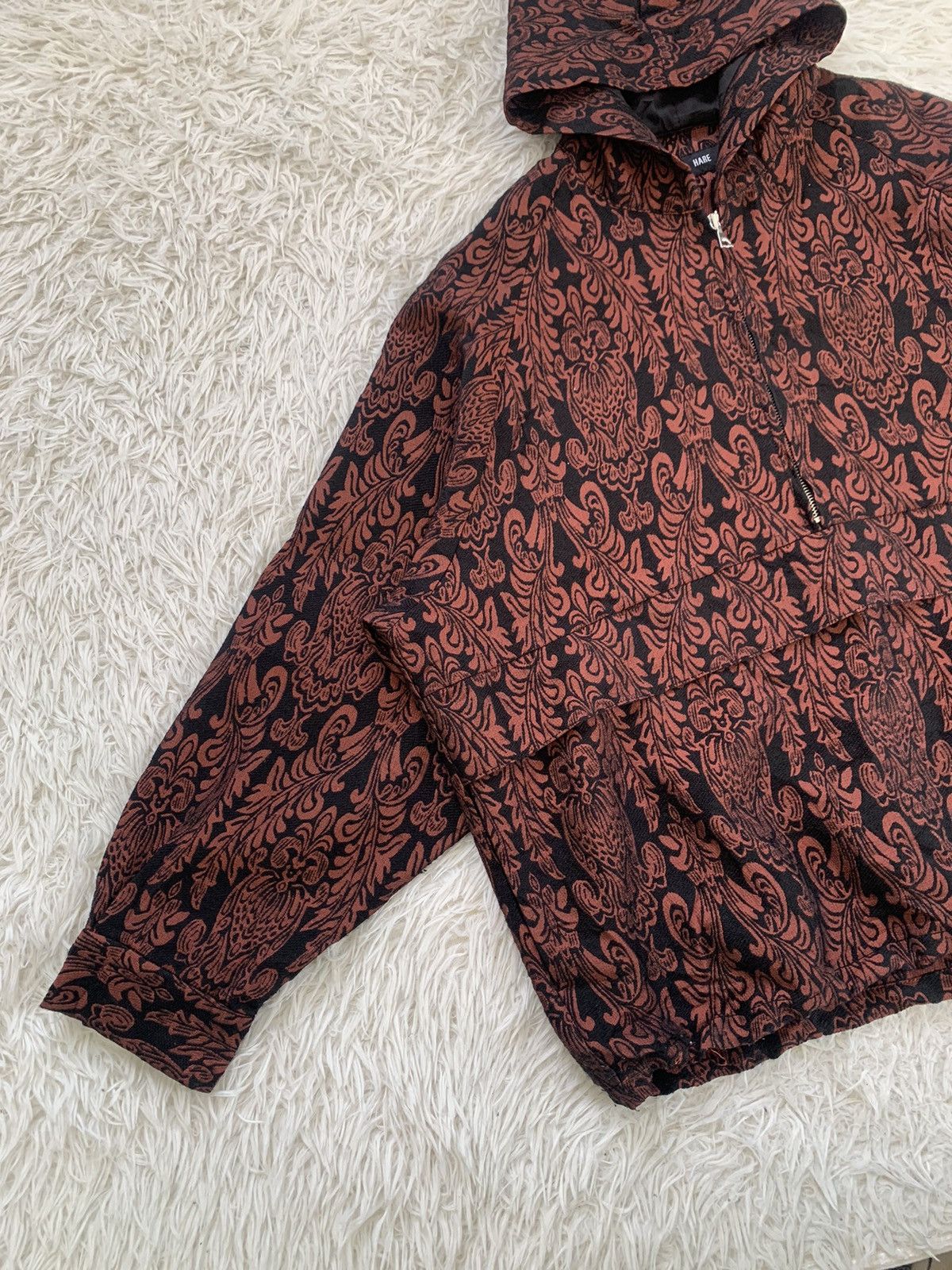 HARE Cozy Art Half Zipper Hare Jacket Hooded Size US S / EU 44-46 / 1 - 3 Thumbnail
