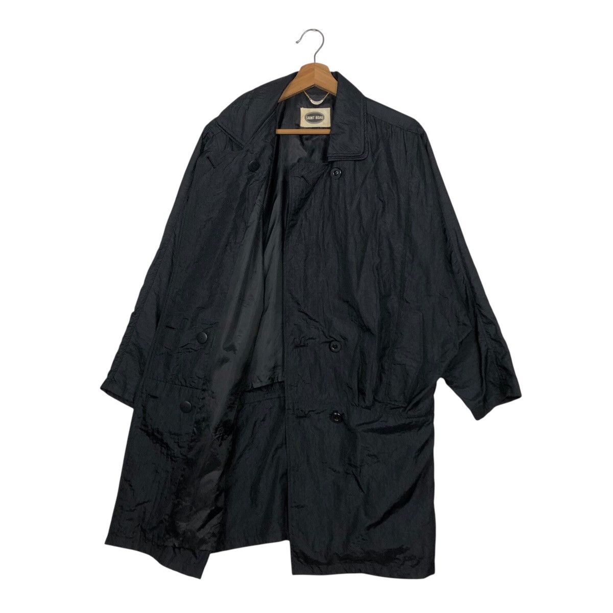 Designer 📌Rich Black - Vintage Fly Jacket Oversized Saint Road Japan Size US M / EU 48-50 / 2 - 12 Thumbnail
