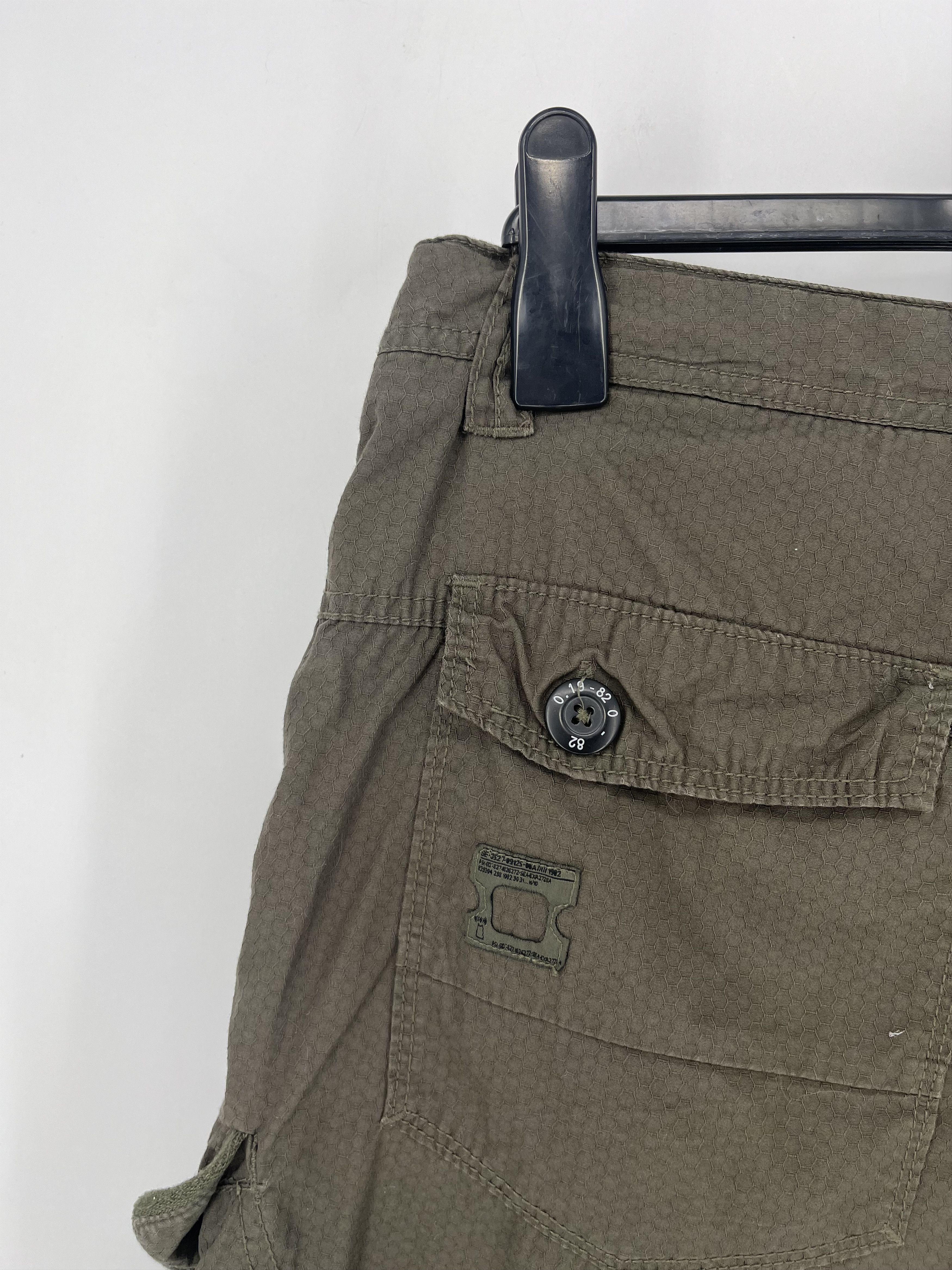 Other Vintage Army frst Combat Cargo Shorts Size US 36 / EU 52 - 14 Thumbnail