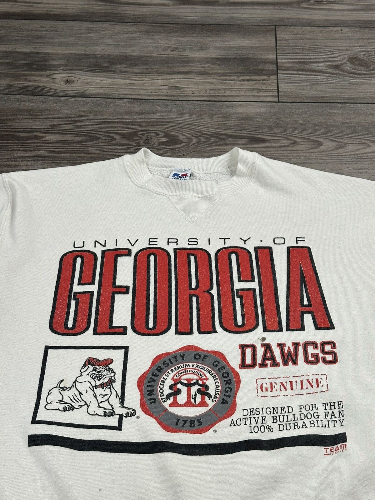 Russell Athletic Vintage 90’s University Of Georgia Russell Crewneck Size US S / EU 44-46 / 1 - 2 Thumbnail