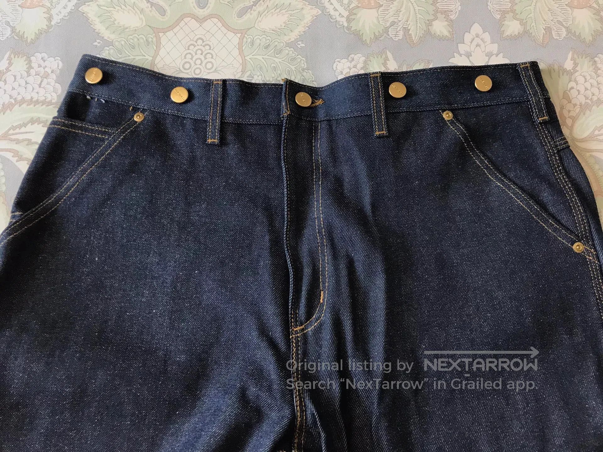 Carhartt Carhartt B06 Raw Denim Jeans W36L30. Size US 36 / EU 52 - 4 Thumbnail