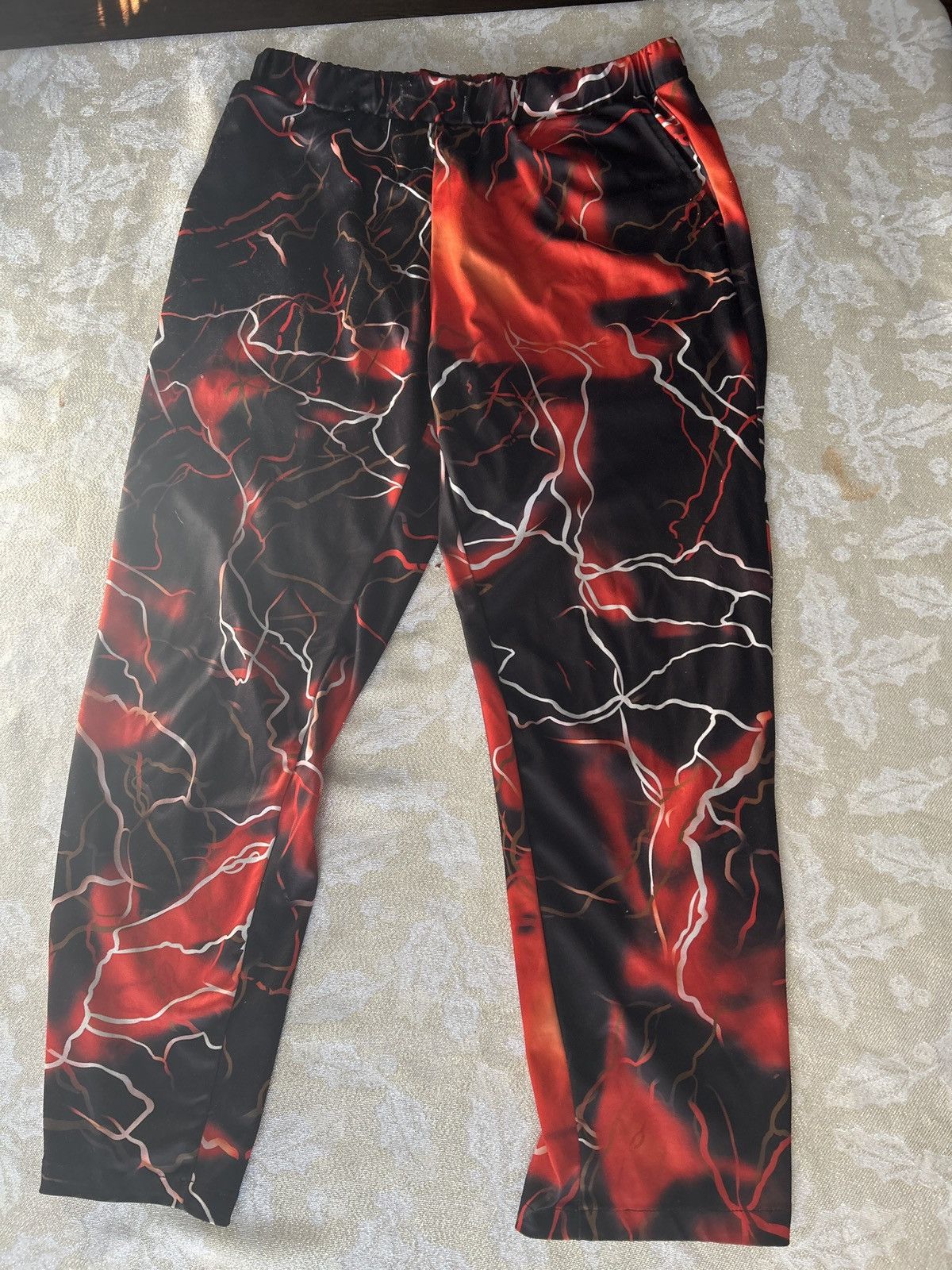 Japanese Brand Custom Lightning Sweatpants Size US 32 / EU 48 - 1 Thumbnail