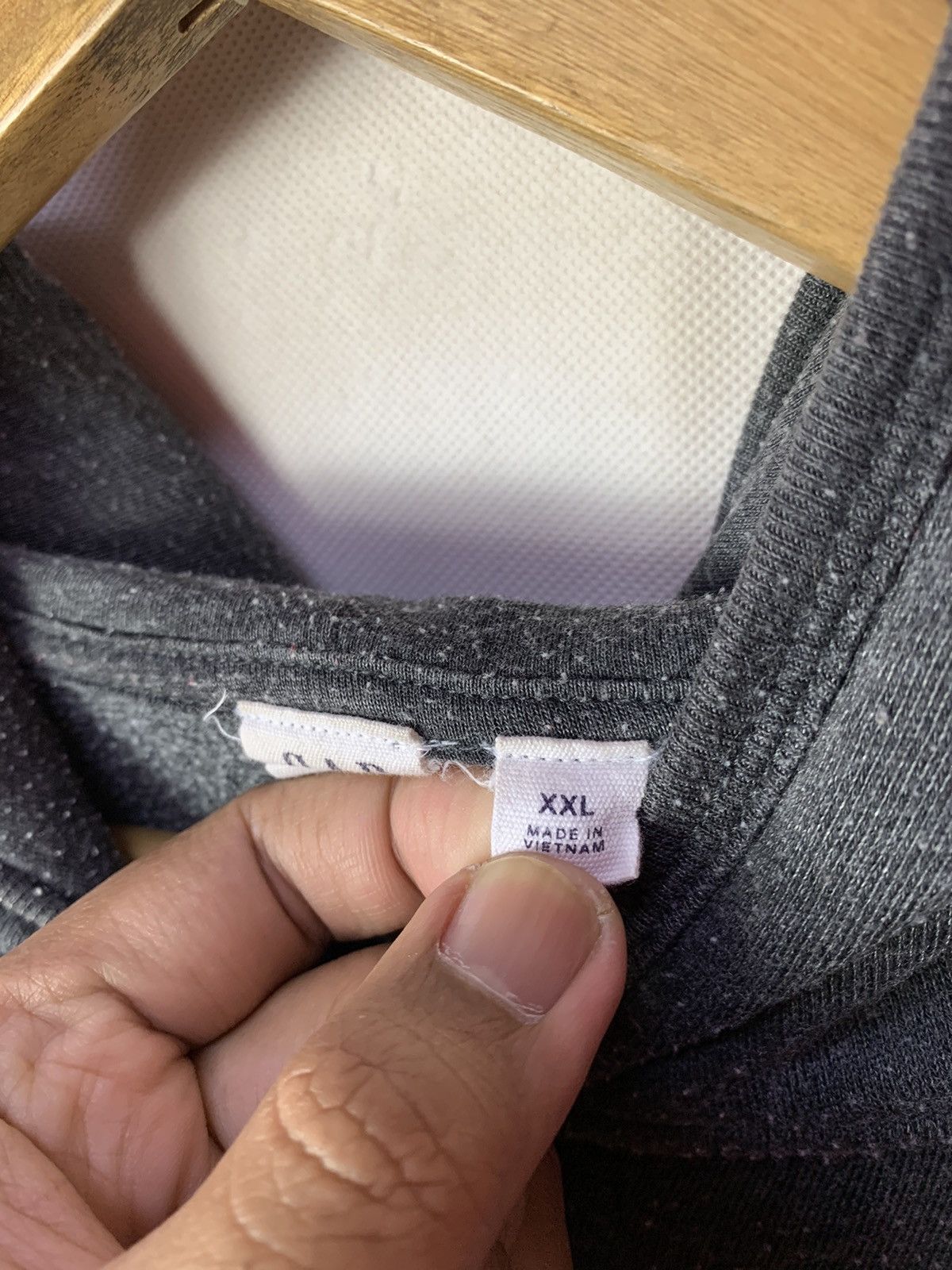 Gap 🔥GAP Plain Essentials Hoodie Zipper Sweatshirt Size US XXL / EU 58 / 5 - 10 Thumbnail