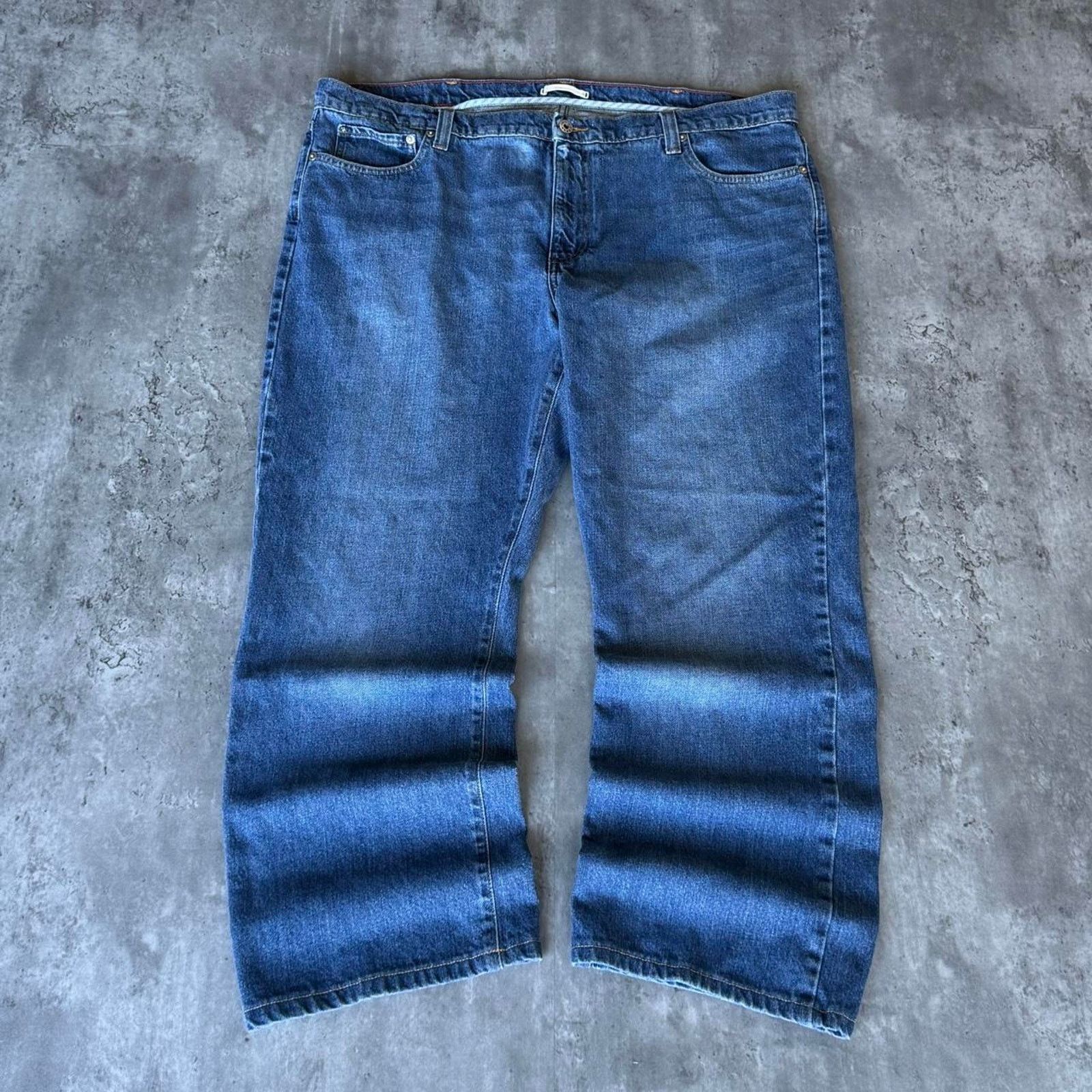 L.L. Bean × Vintage Vintage Y2K L.L. Bean Baggy Skater Essential Denim Jeans Size US 42 / EU 58 - 2 Thumbnail