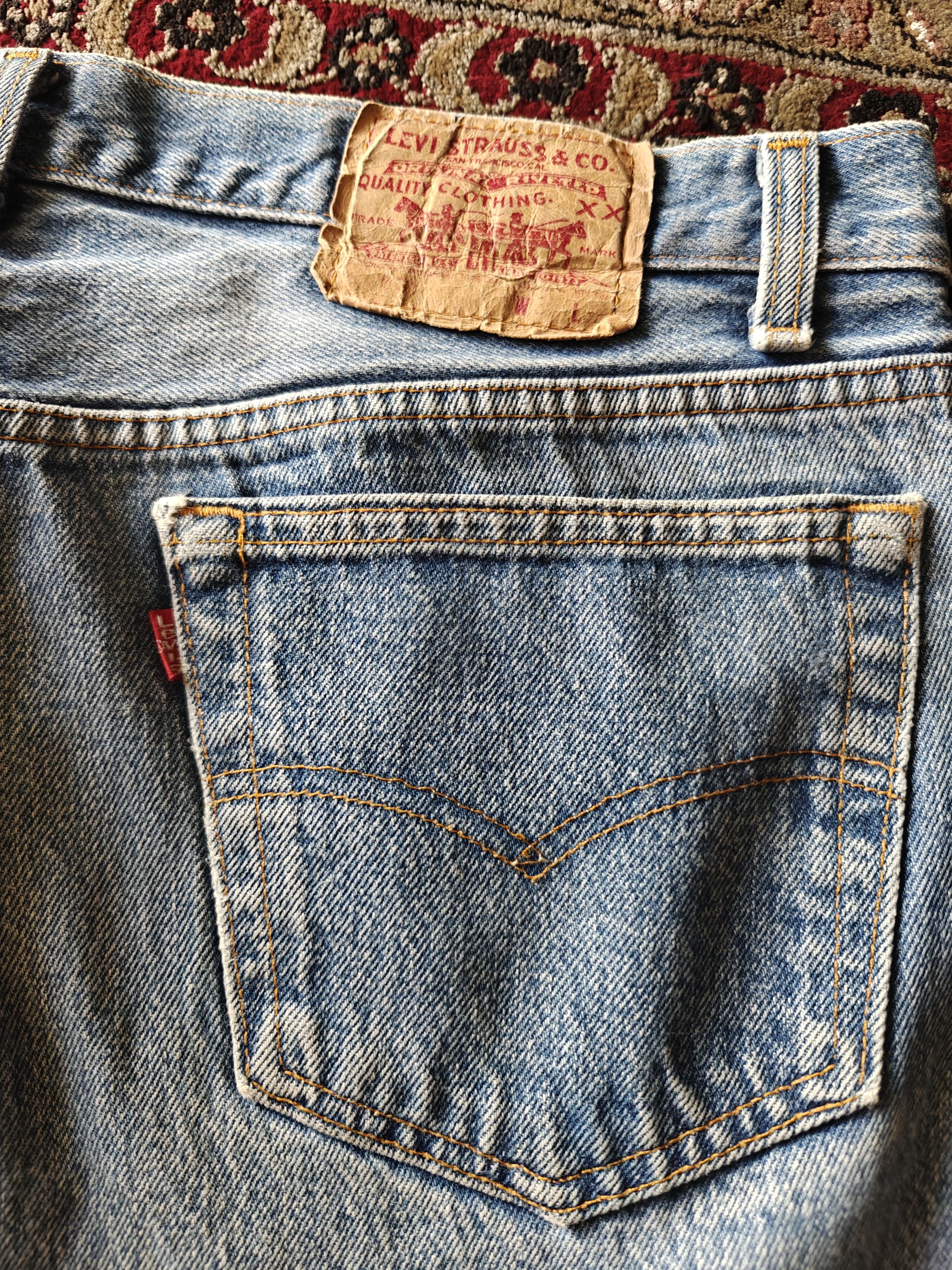Levi's Vintage Levi's Blue Made in USA Tag 36 Size US 33 - 6 Thumbnail