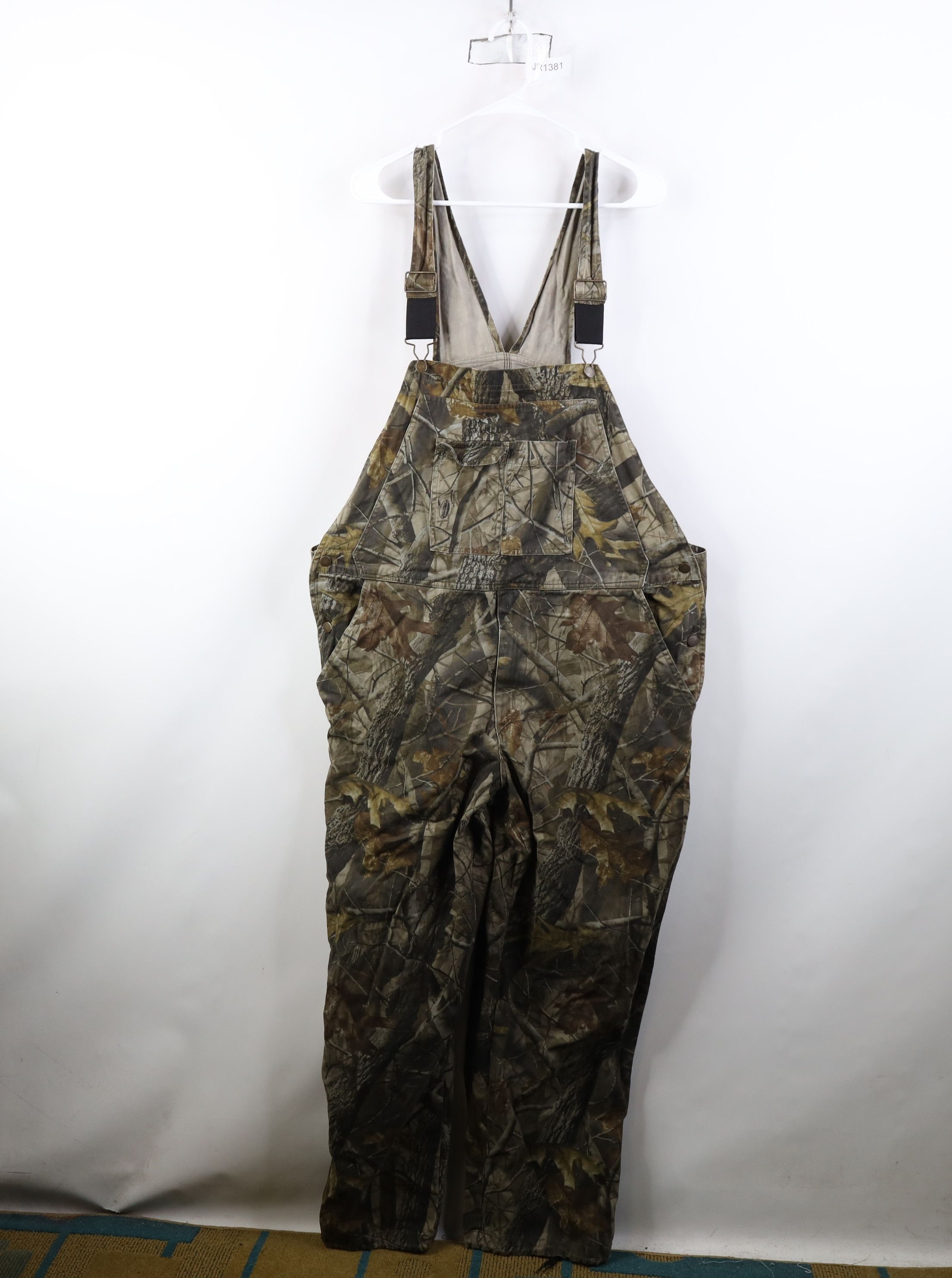 Vintage Vintage Y2K Streetwear Faded Realtree Camouflage Overalls Size US 38 / EU 54 - 1 Thumbnail