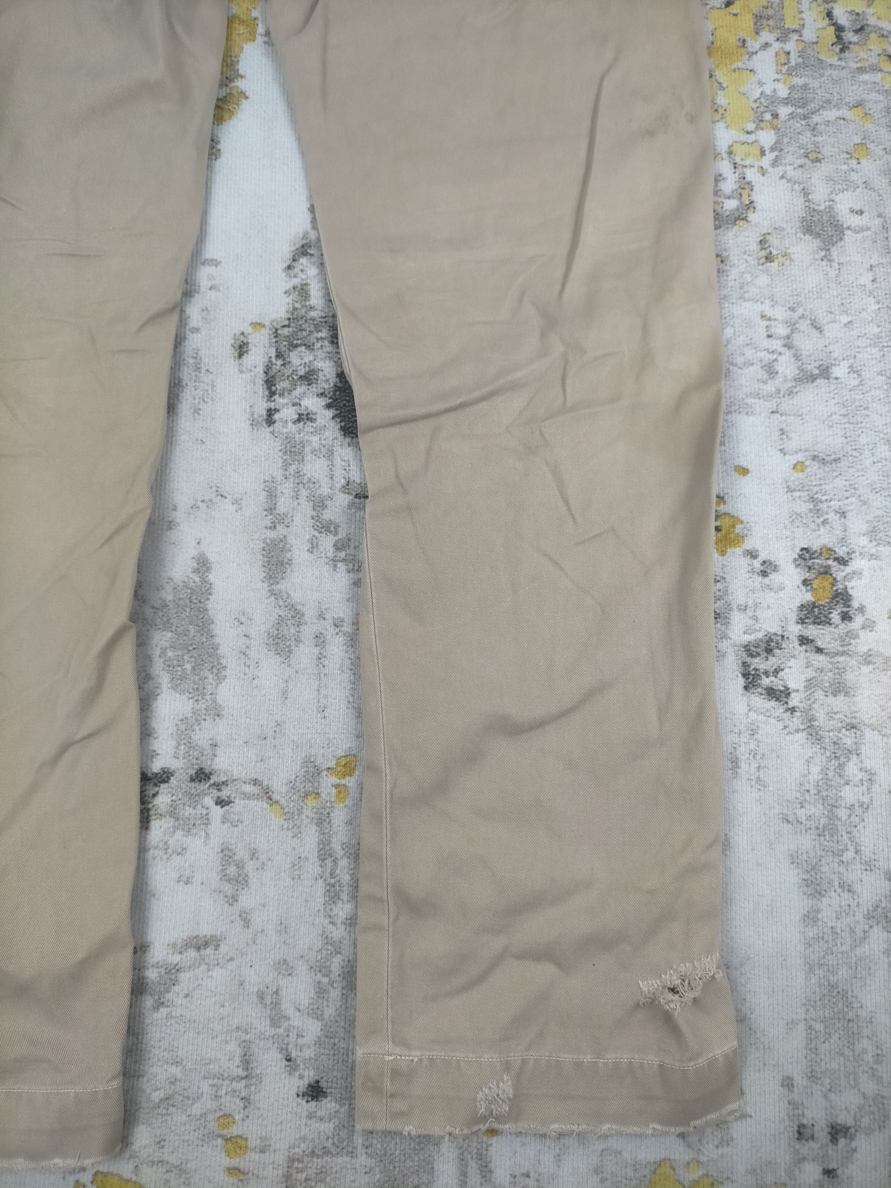 Ralph Lauren 🔥 Vintage Polo Ralph Lauren Patchwork Distressed Pants Size US 34 / EU 50 - 8 Thumbnail