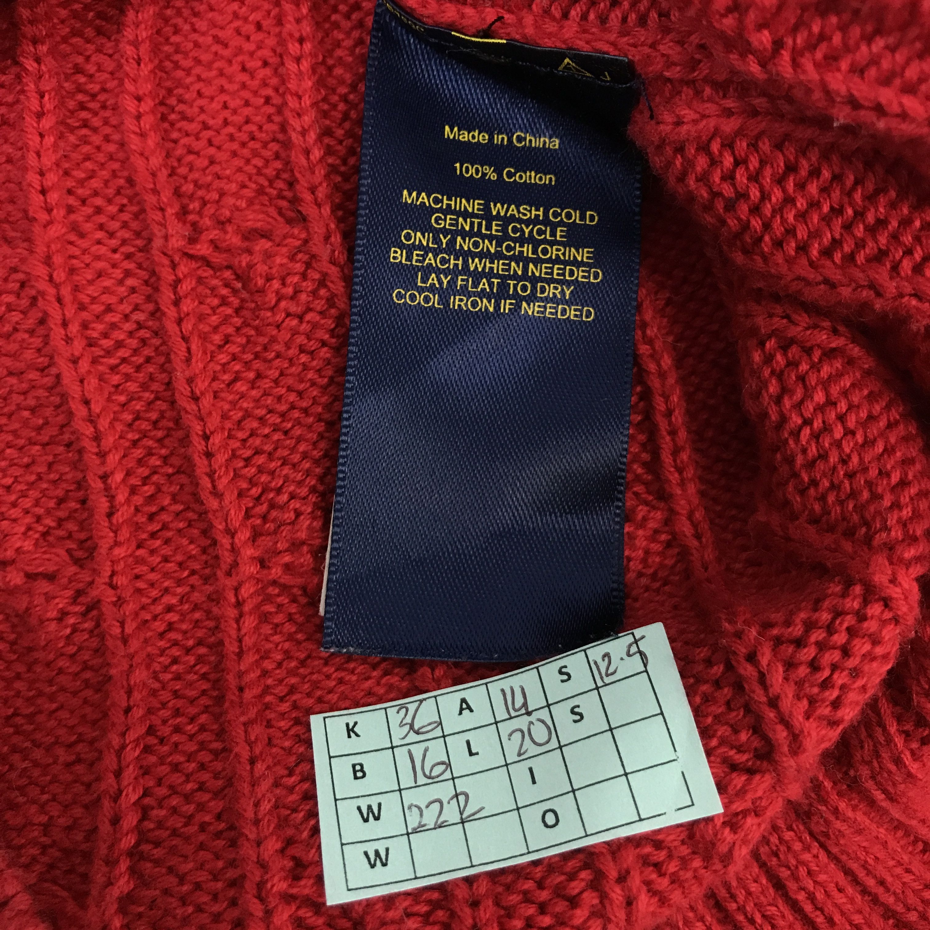 Polo Ralph Lauren POLO RALPH LAUREN KNITWEAR VEST JACKET Size US S / EU 44-46 / 1 - 9 Thumbnail