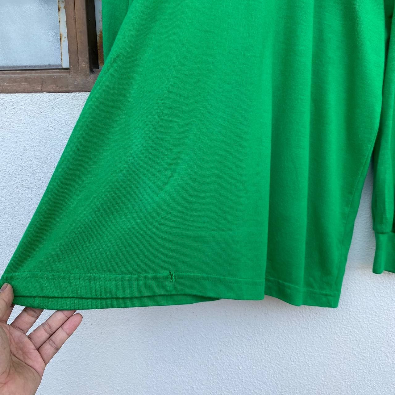Vintage VINTAGE 80's IRELAND RUGBY SHIRT 100%ACRYLIC Size US XXL / EU 58 / 5 - 5 Thumbnail