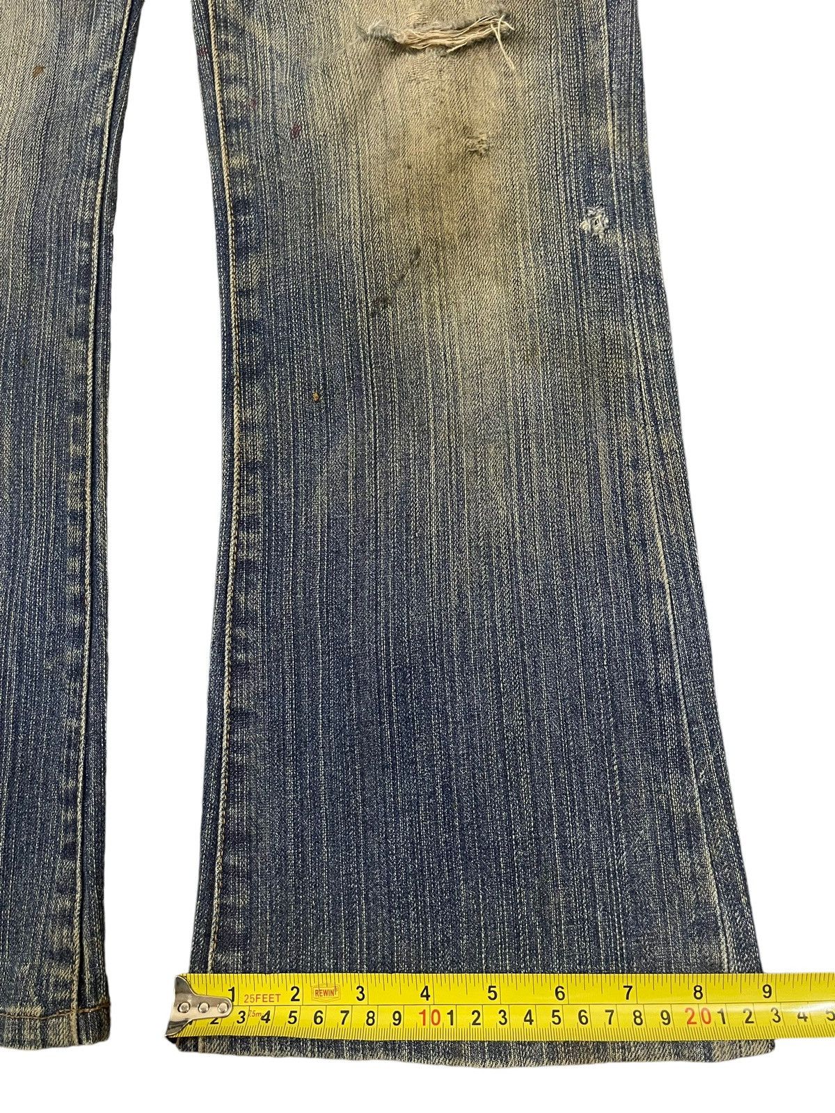 Uniqlo Vintage Japanese Uniqlo Mud Wash Style Wide Leg Jeans Size US 31 - 16 Thumbnail
