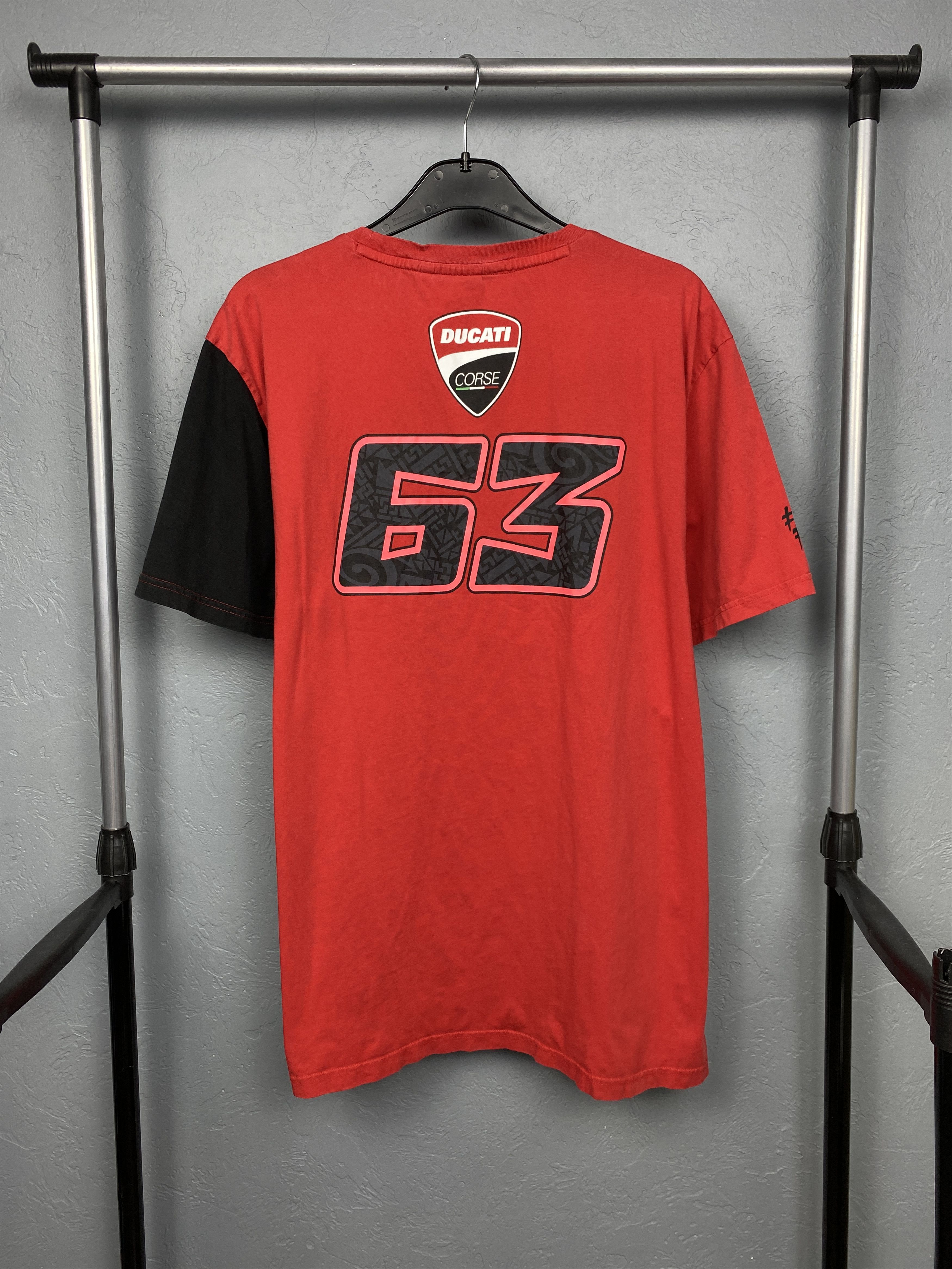 Ducati Ducati Racing Team Vintage Mens Crew Neck T-Shirt Size US XXL / EU 58 / 5 - 7 Thumbnail