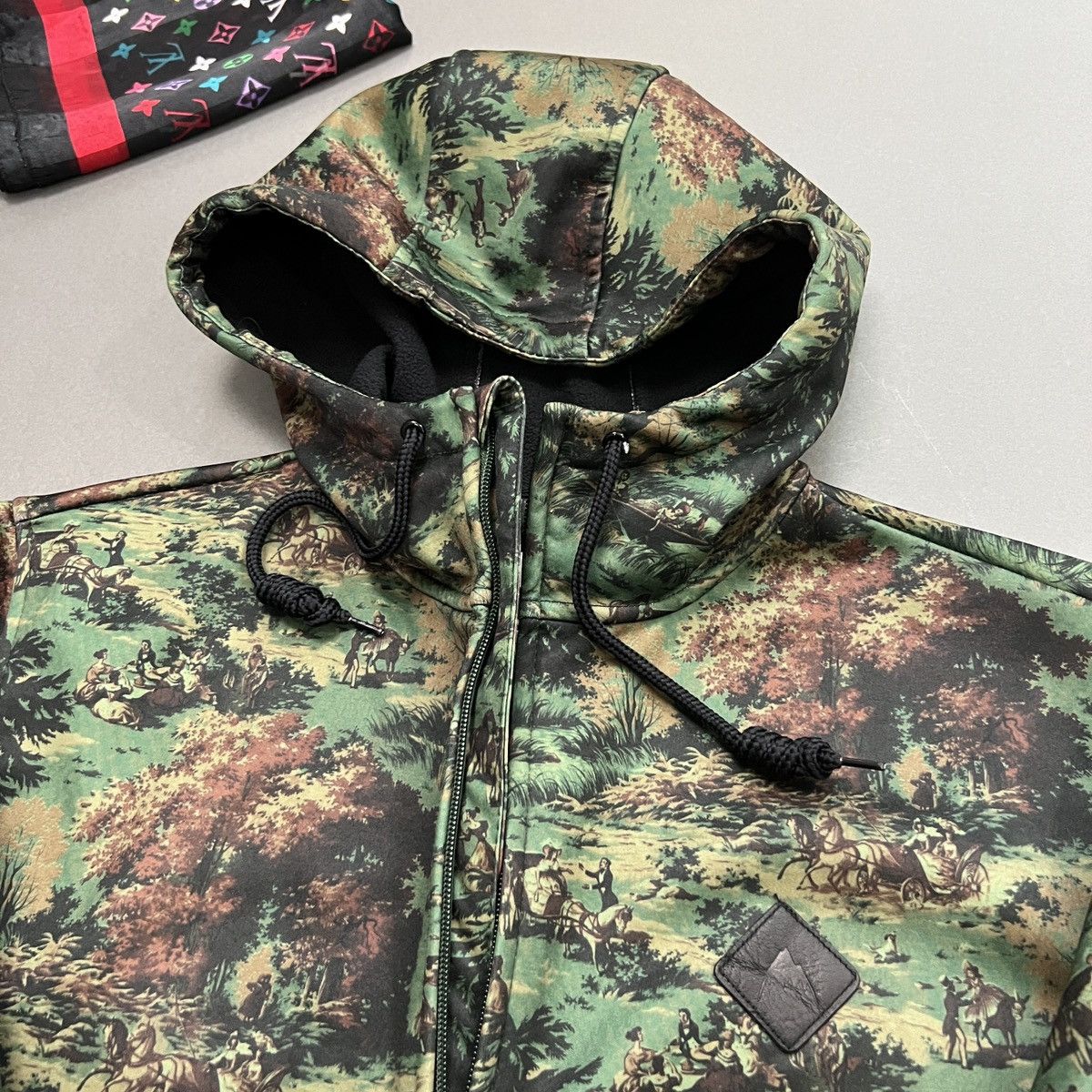Burton BURTON Dryride Countryside Print Hooded Full Zip Jacket Size US M / EU 48-50 / 2 - 12 Thumbnail