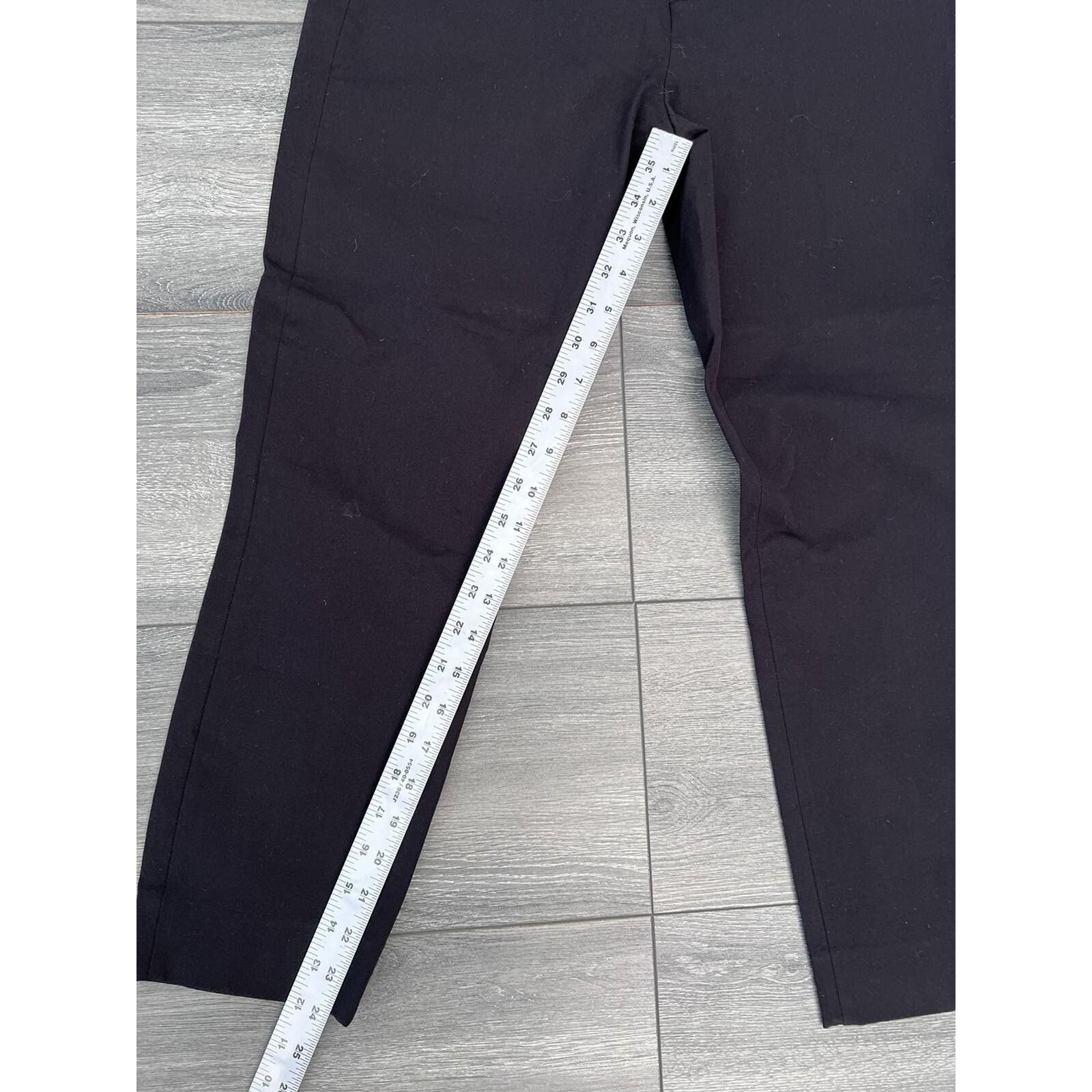 Everlane EVERLANE women's classic Black pants, black, Size 8 A000317 Size 30" / US 8 / IT 44 - 6 Thumbnail
