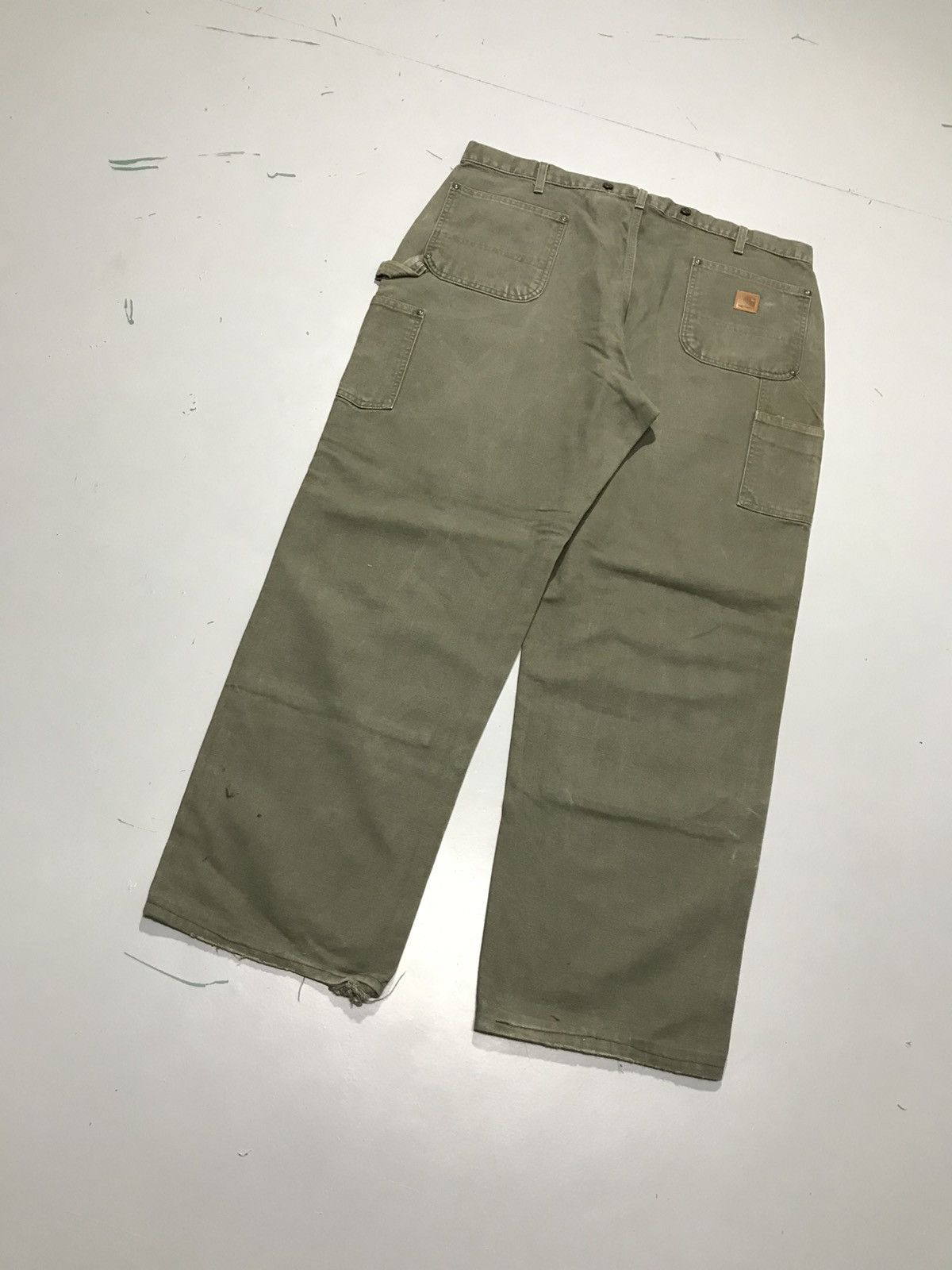 Carhartt Vintage carhartt B136 MOS carpenter denim Size US 42 / EU 58 - 8 Thumbnail
