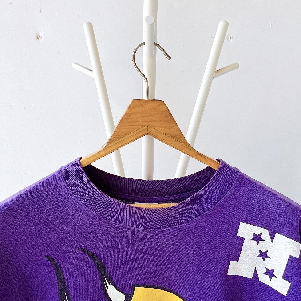 Salem Sportswear × Vintage 90s Minnesota Vikings NFL t-shirt/ XL Size US XL / EU 56 / 4 - 2 Thumbnail