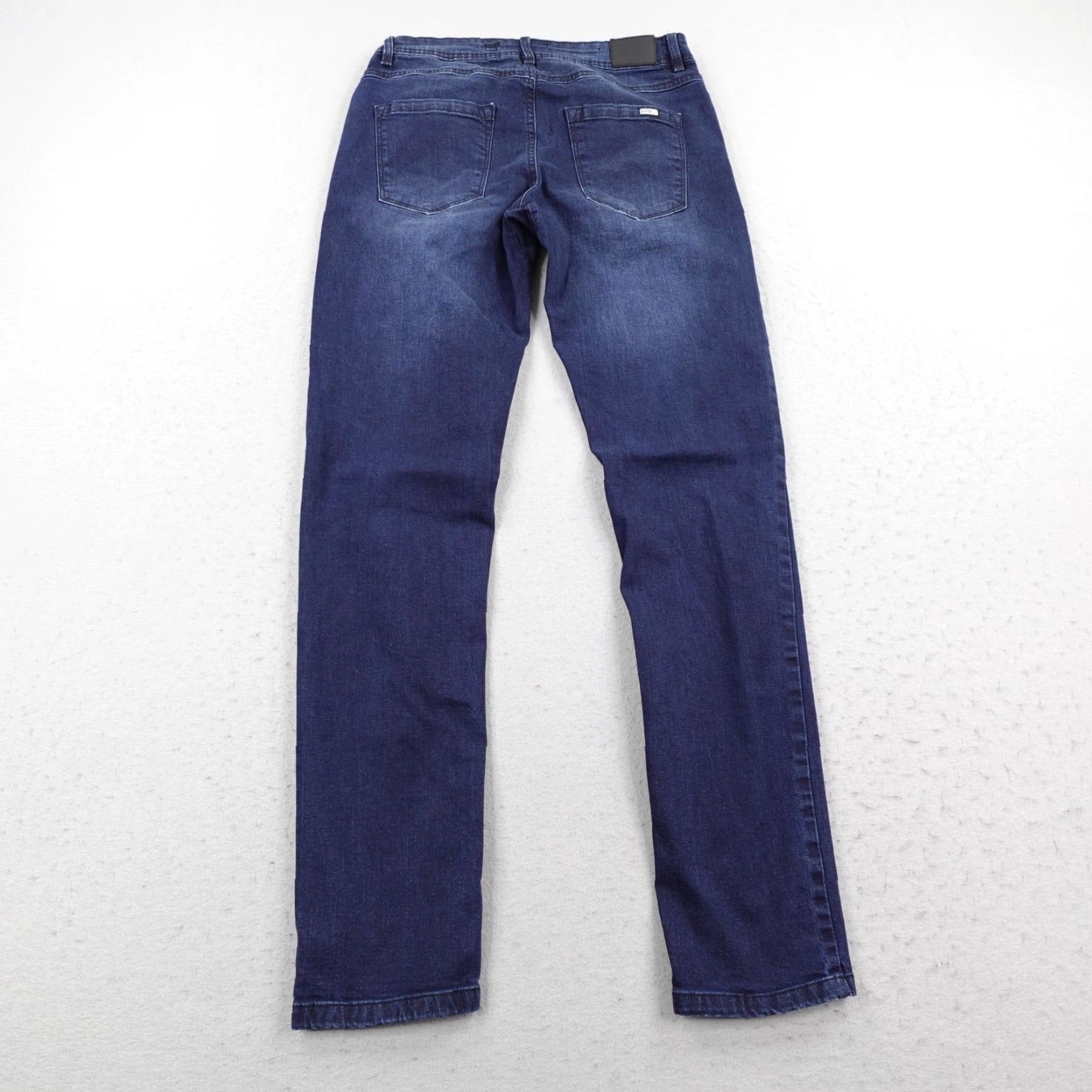 Vintage Barbell Apparel Jeans Mens 32 Blue Straight Athletic Fit Stretch Denim Dark Wash Dark Wash Jeans Mens Size US 32 / EU 48 - 4 Thumbnail