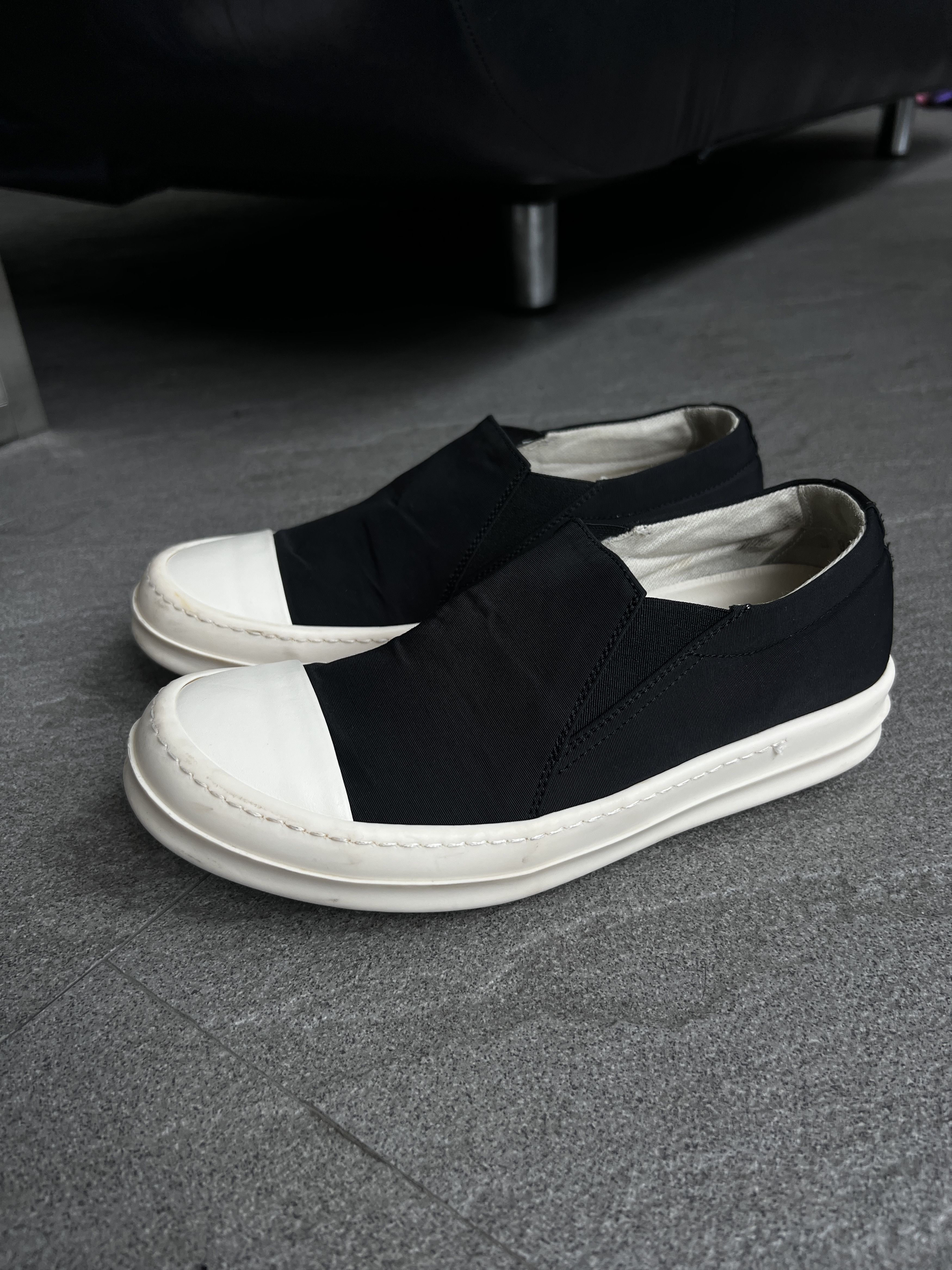 Rick Owens Drkshdw Rick Owens DRKSHDW Slip On Sneakers EU37.5 Size US 7.5 / IT 37.5 - 6 Thumbnail