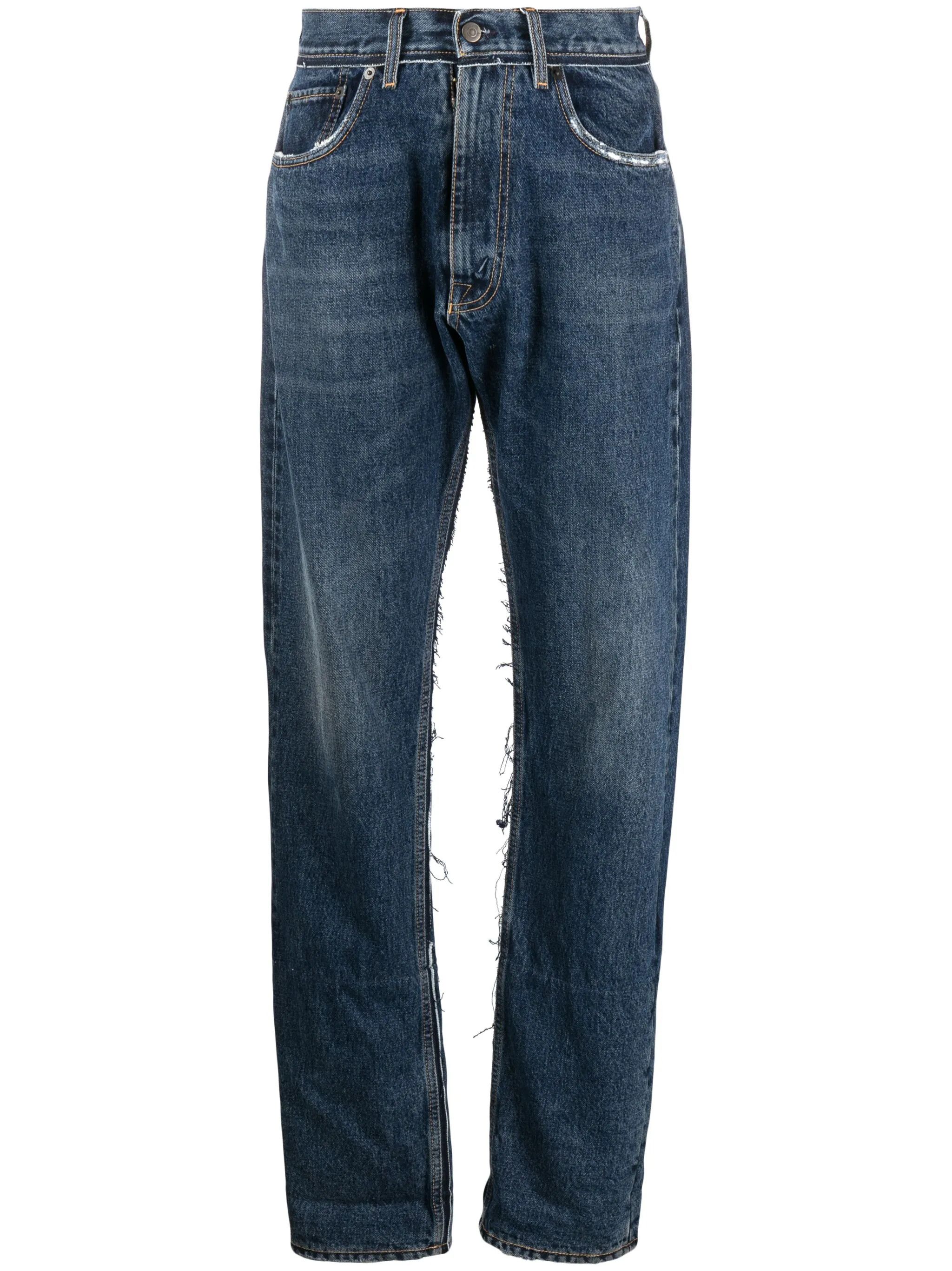Maison Margiela o1y0625 Denim Pant in Blue Size 28" / US 6 / IT 42 - 1 Thumbnail