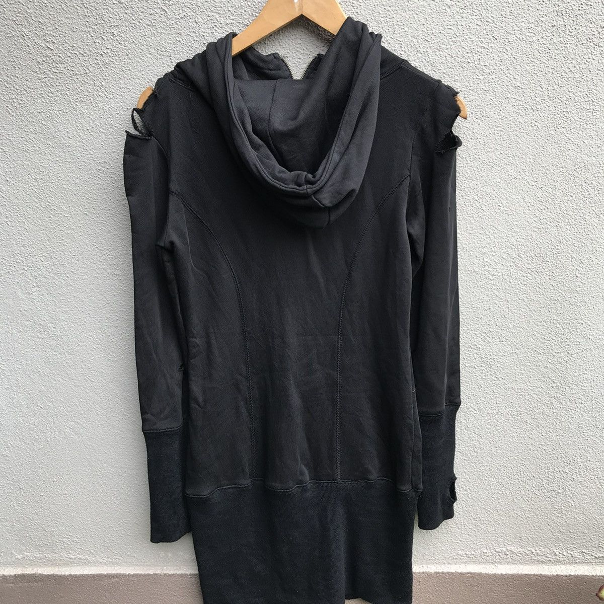 Lip Service LIP SERVICE distressed design hoodie rare Size S / US 4 / IT 40 - 4 Thumbnail