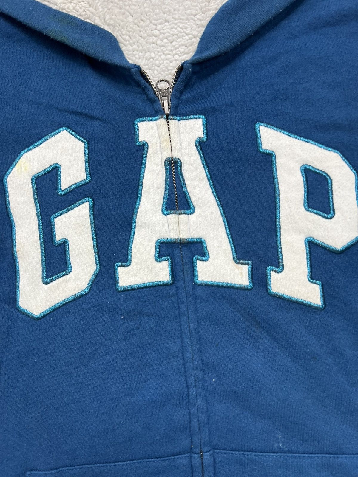 Gap Insulated Hoodie GAP big logo zipped Size M / US 6-8 / IT 42-44 - 3 Thumbnail