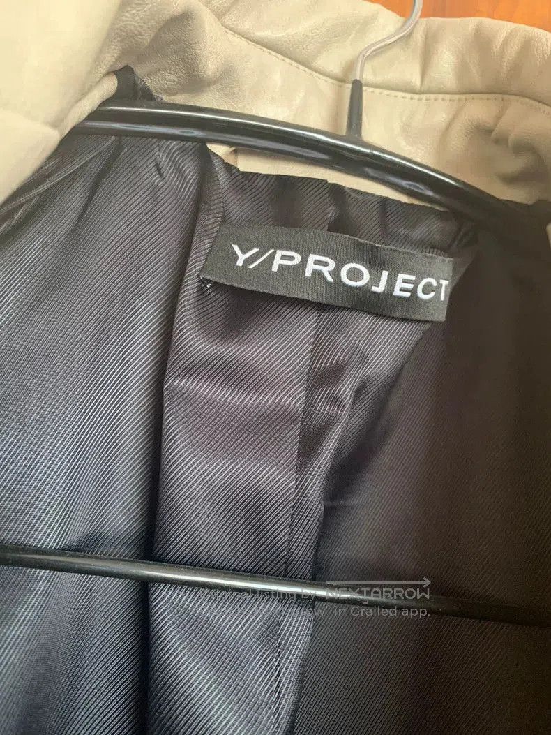 Yohji Yamamoto Y/PROJECT Show Leather Trench Coat. Size US S / EU 44-46 / 1 - 3 Thumbnail