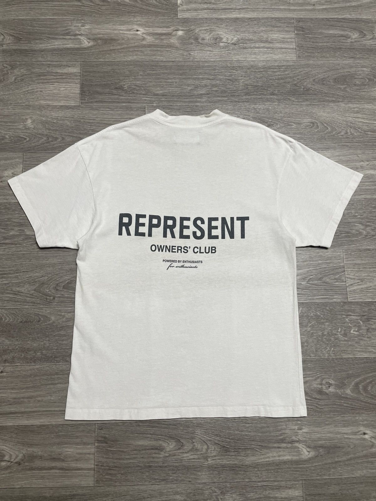 Represent Clo. Represent Owners Club White Oversized T-Shirt Size US XS / EU 42 / 0 - 1 Thumbnail