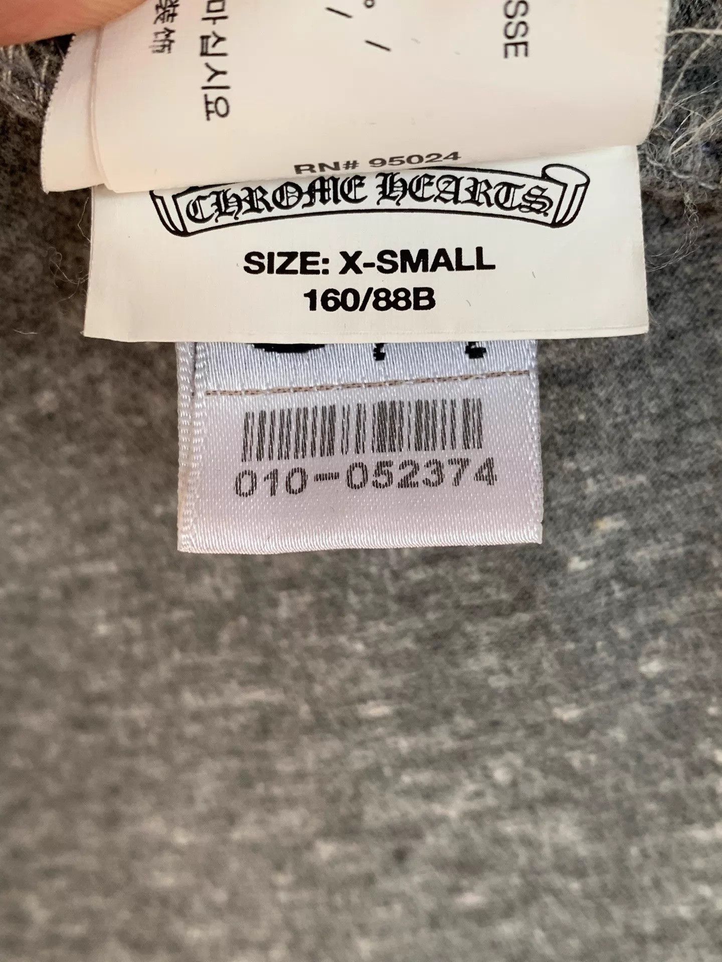 Chrome Hearts Chrome Hearts Gray Sanskrit Limited Longsleeve Size US XS / EU 42 / 0 - 9 Thumbnail
