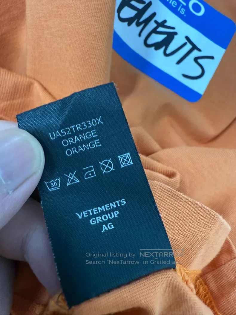 Vetements VETEMENTS Short Sleeve Size US S / EU 44-46 / 1 - 8 Thumbnail