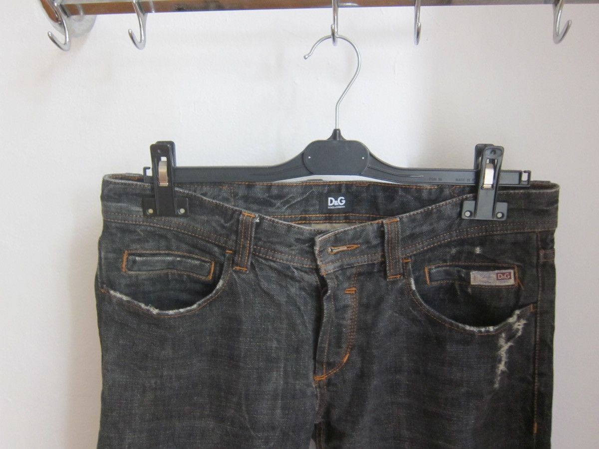 Dolce & Gabbana × Jean × Vintage Dolce & Gabbana Ripped Jeans Size US 30 / EU 46 - 3 Thumbnail