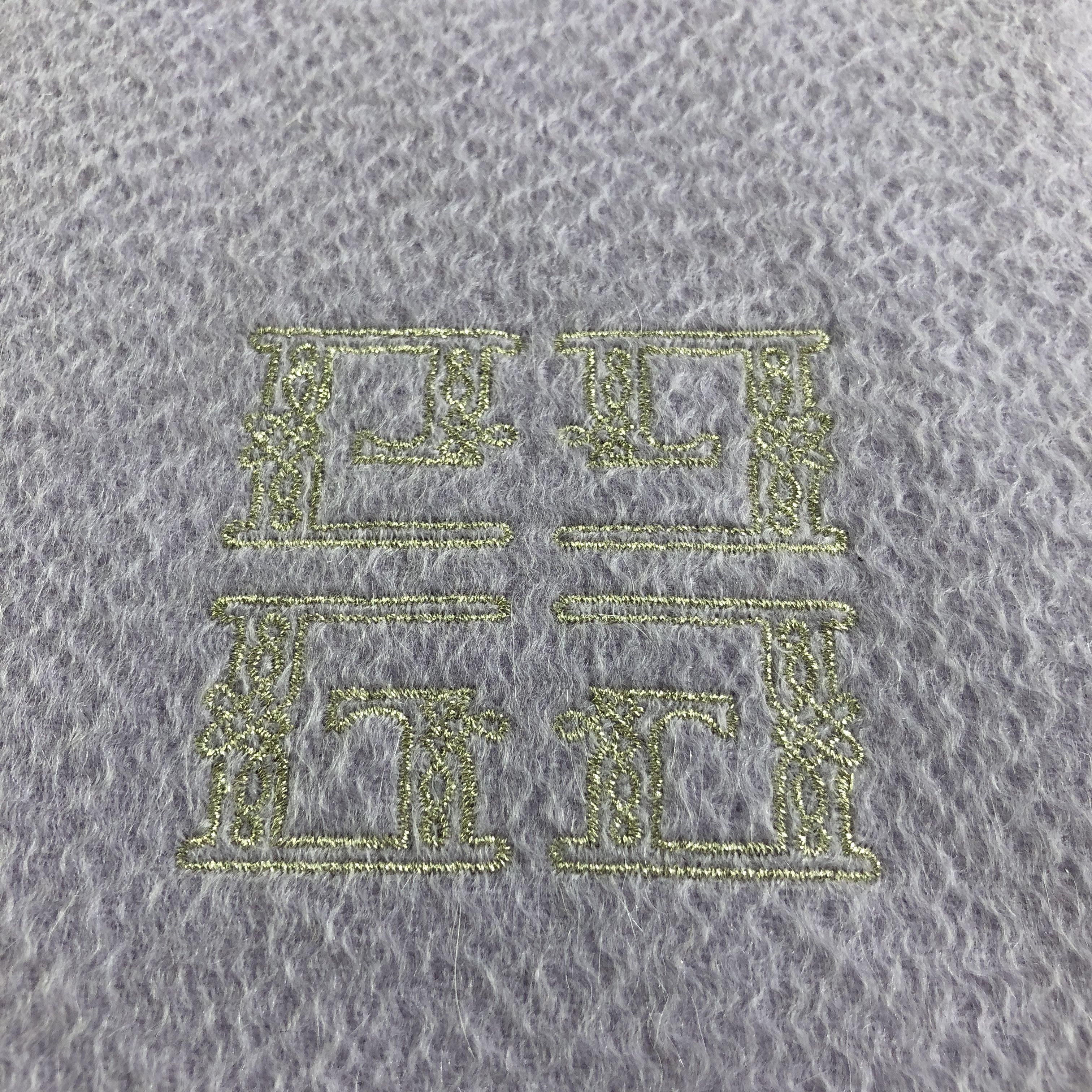 Givenchy Givenchy Plain Cashmere Scarf Muffler V1992 Size ONE SIZE - 4 Thumbnail
