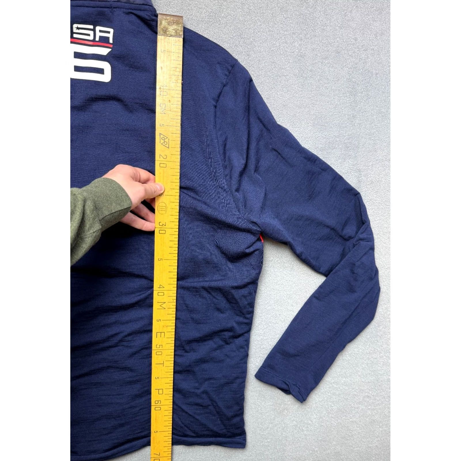 Ralph Lauren Ralph Lauren RLX Jacket Mens L Ryder Cup 2016 USA Blue Wool/Polyester Jacket Men Large Blue Ryder Cup 2016 Mens Size US L / EU 52-54 / 3 - 3 Thumbnail