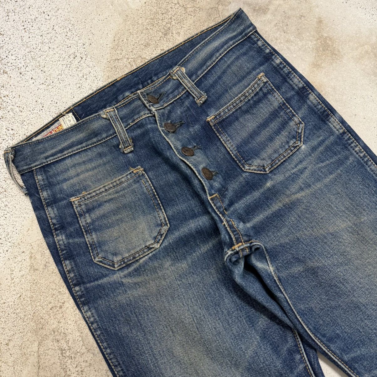 Big John 80’s Big John Bell Bottom Whisker Pants Size US 27 - 4 Thumbnail
